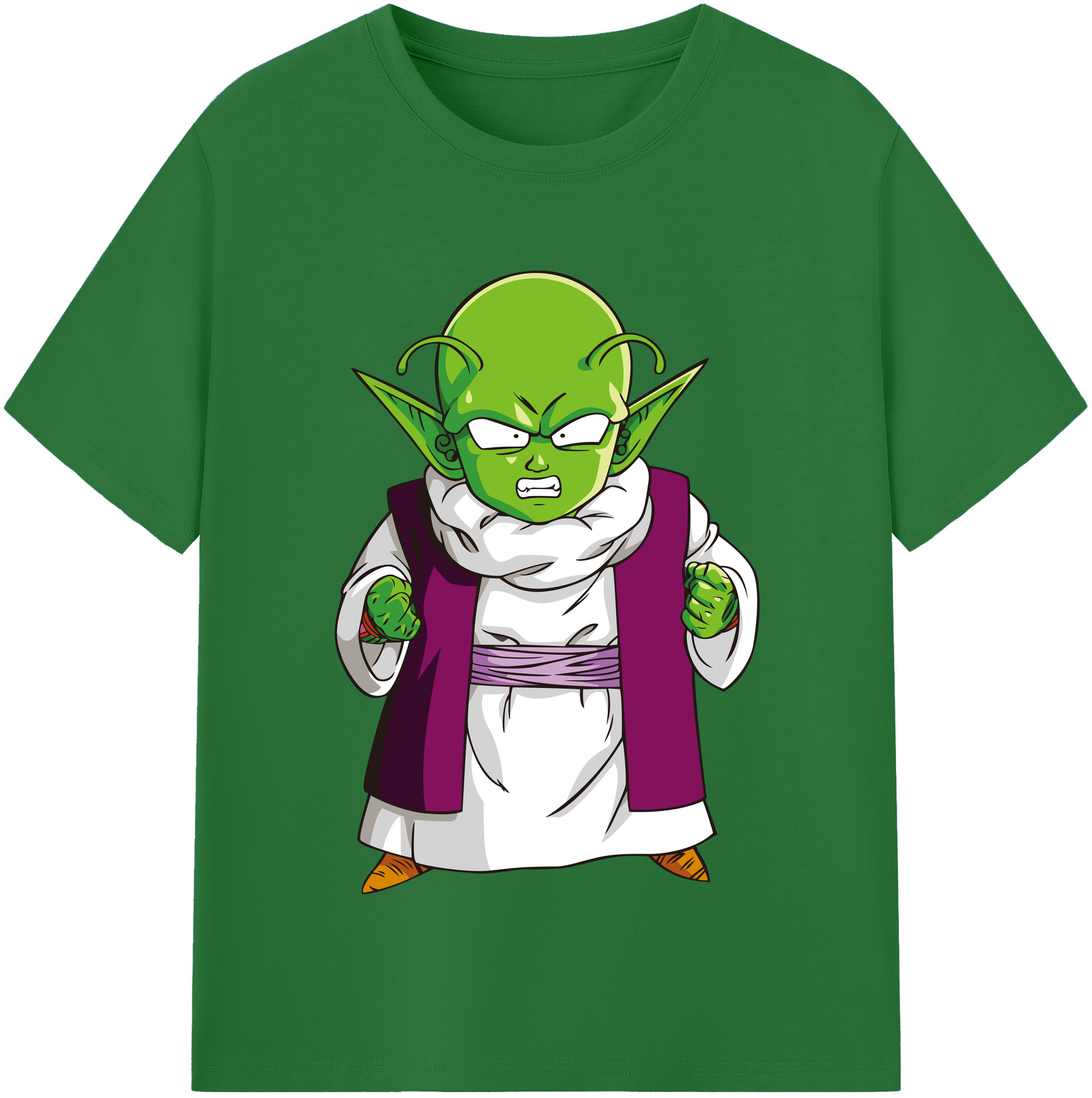 （画像用） ドラゴンボール ピッコロ DRAGON BALL Piccolo 綿100％半袖Tシャツ（フロントプリント）