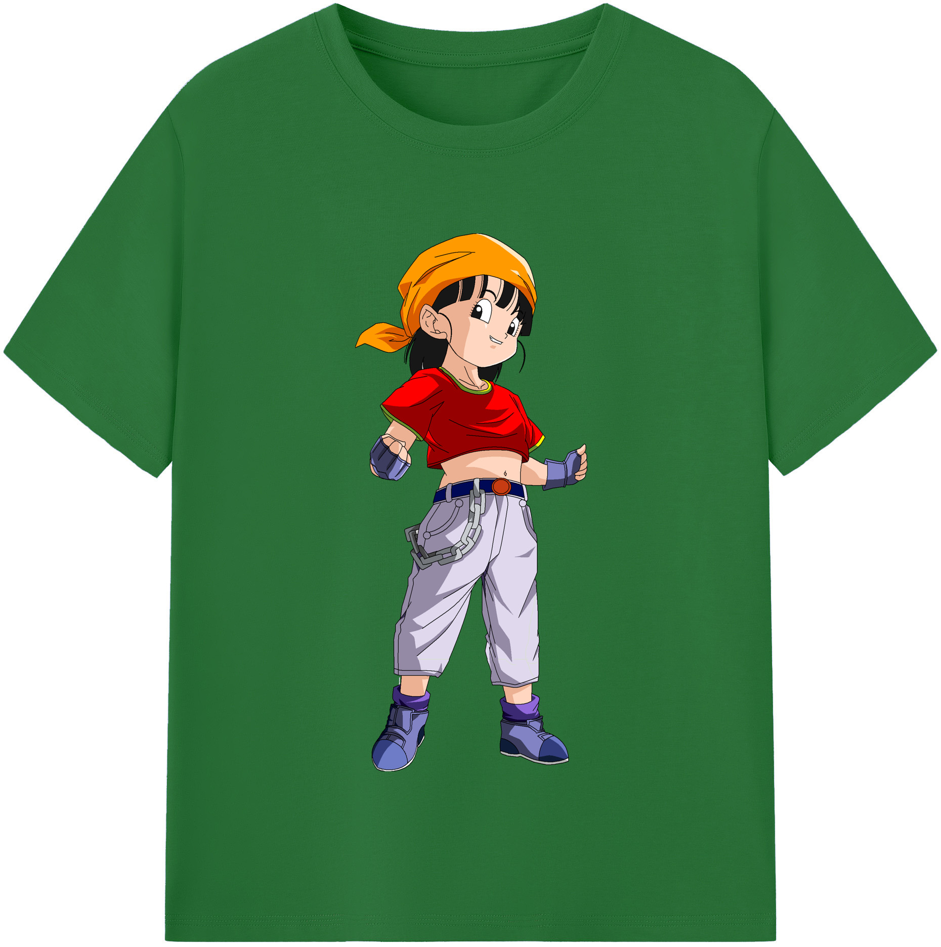 （画像用） ドラゴンボール パン DRAGON BALL Pan 綿100％半袖Tシャツ（フロントプリント）