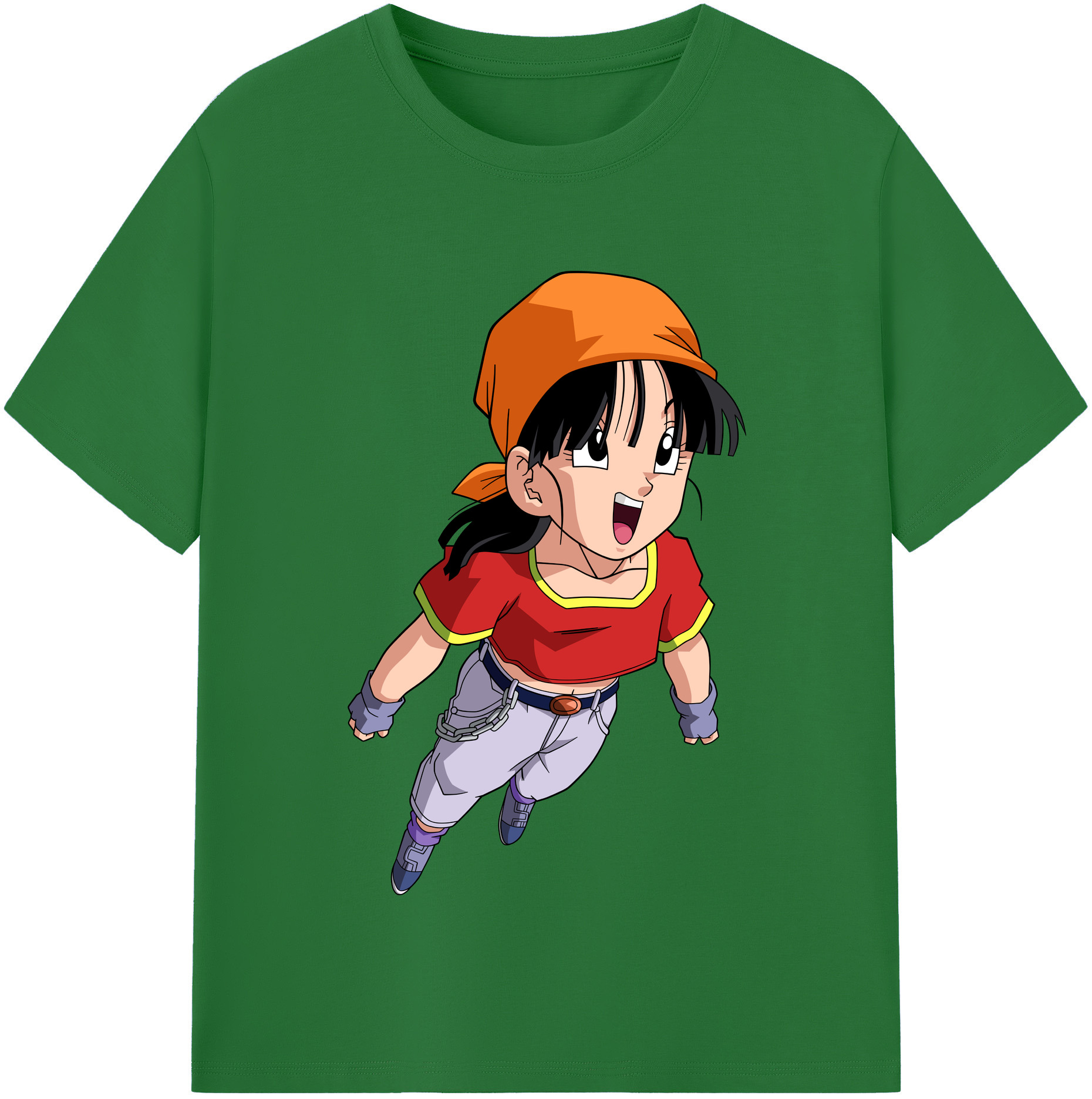 （画像用） ドラゴンボール パン DRAGON BALL Pan 綿100％半袖Tシャツ（フロントプリント）