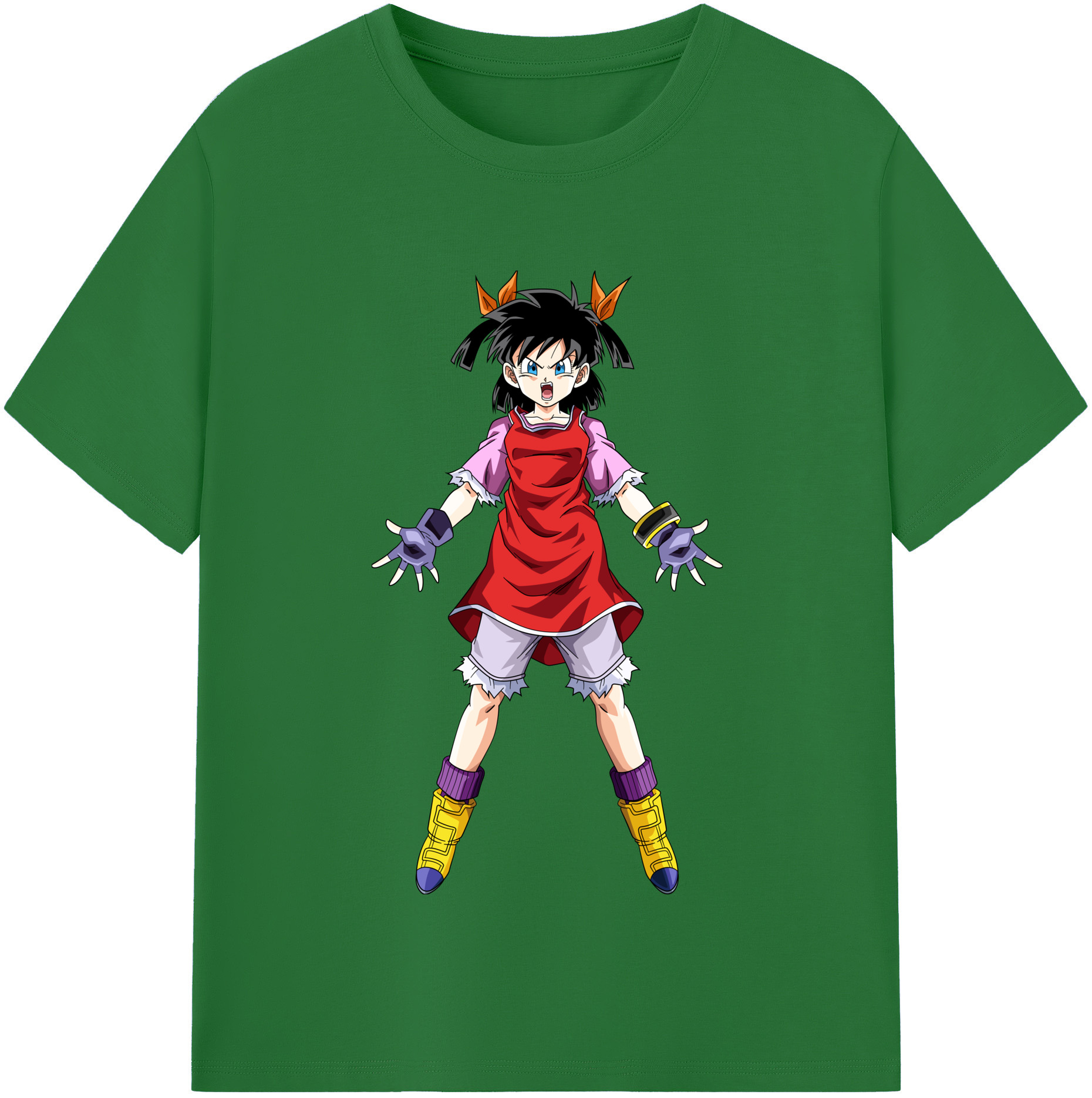 （画像用） ドラゴンボール パン DRAGON BALL Pan 綿100％半袖Tシャツ（フロントプリント）