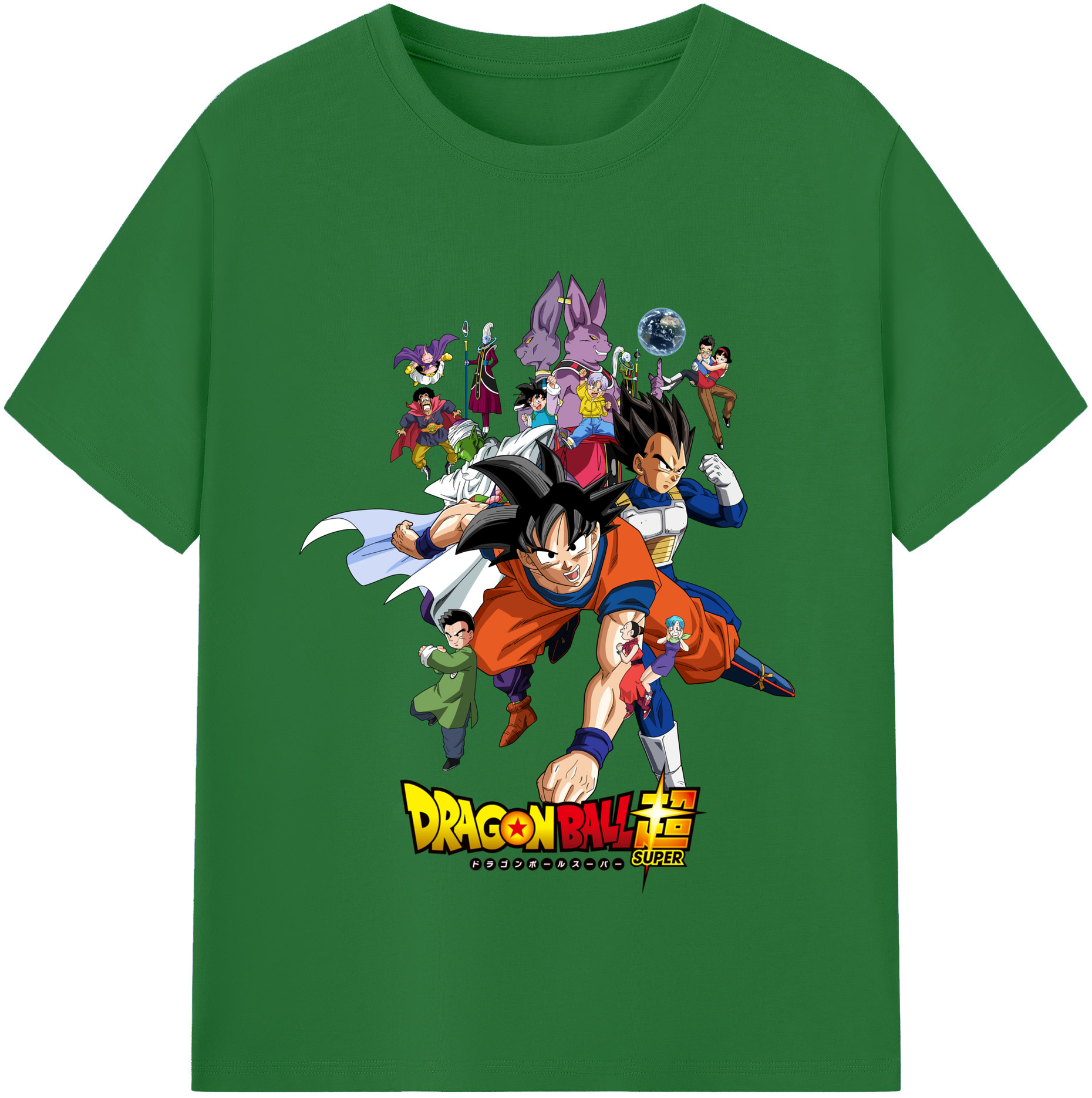 （画像用） ドラゴンボール DRAGON BALL 綿100％半袖Tシャツ（フロントプリント）