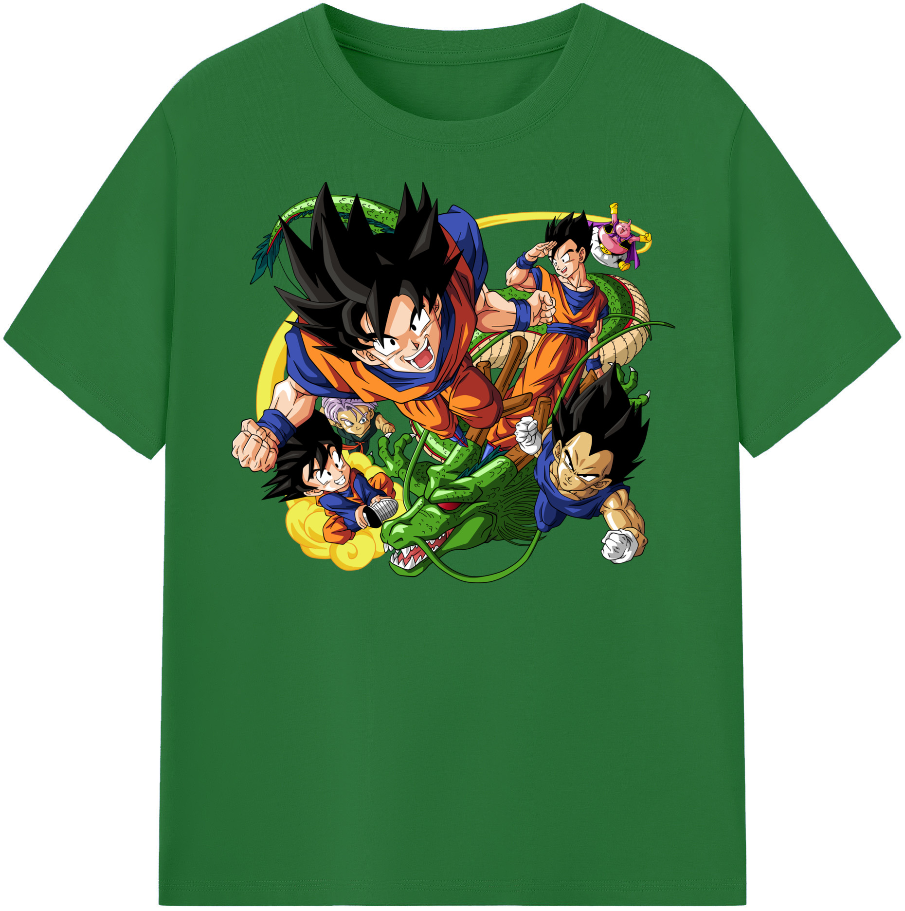 （画像用） ドラゴンボール DRAGON BALL 綿100％半袖Tシャツ（フロントプリント）