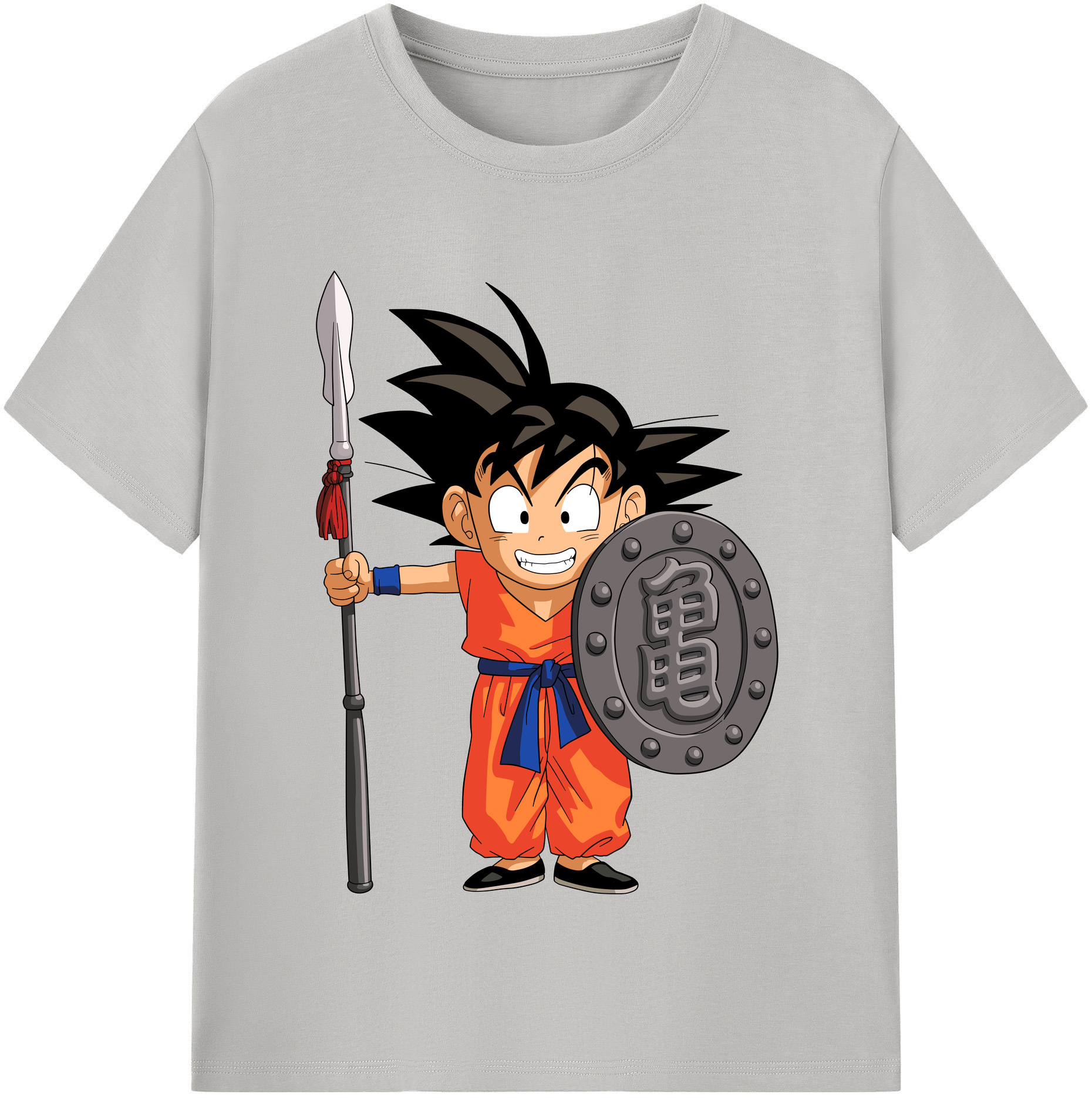 （画像用） ドラゴンボール 孫悟空（そん ごくう）Son Goku カカロット DRAGON BALL Kakarotto 綿100％半袖Tシャツ（フロントプリント）