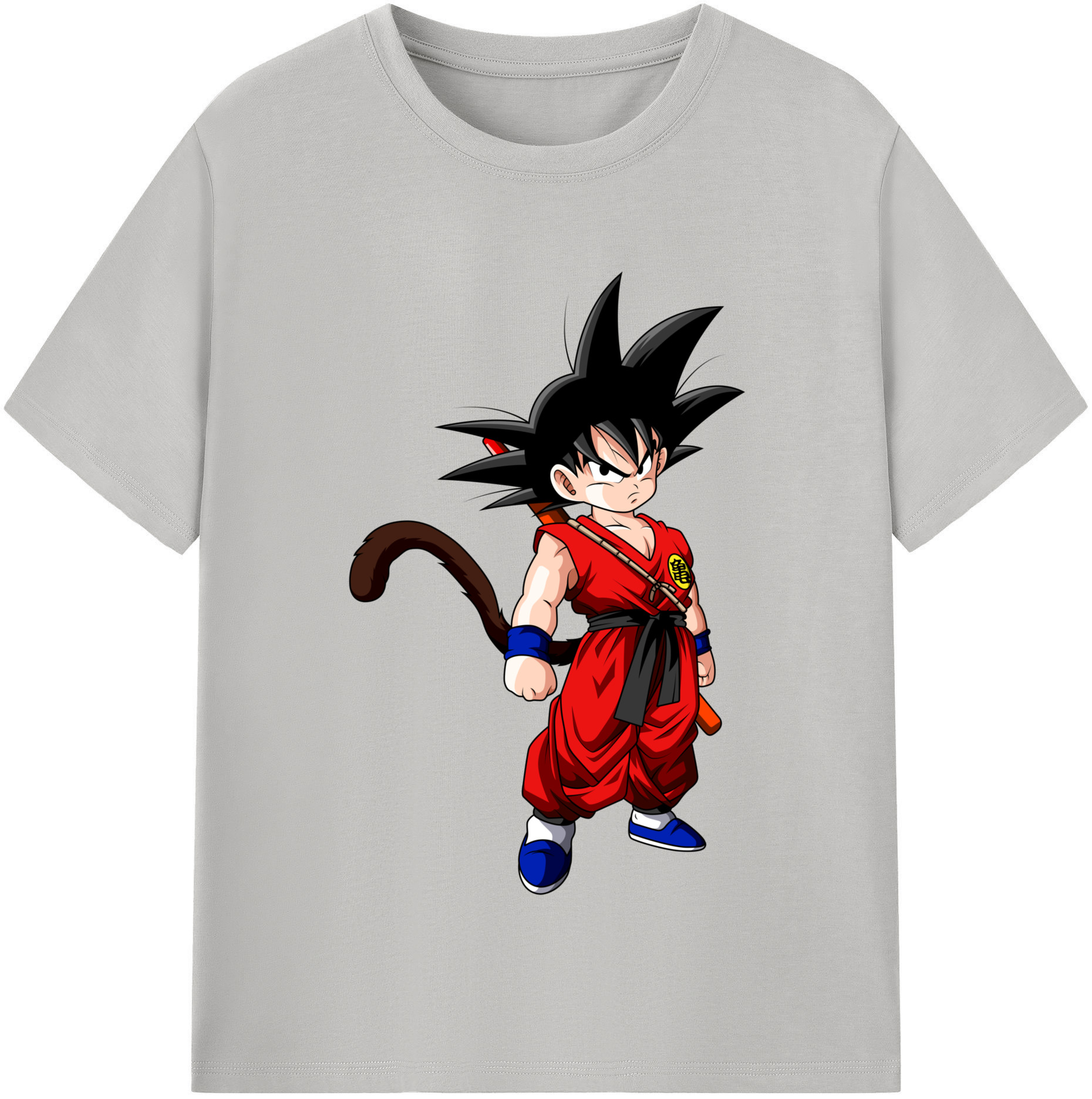 （画像用） ドラゴンボール 孫悟空（そん ごくう）Son Goku カカロット DRAGON BALL Kakarotto 綿100％半袖Tシャツ（フロントプリント）