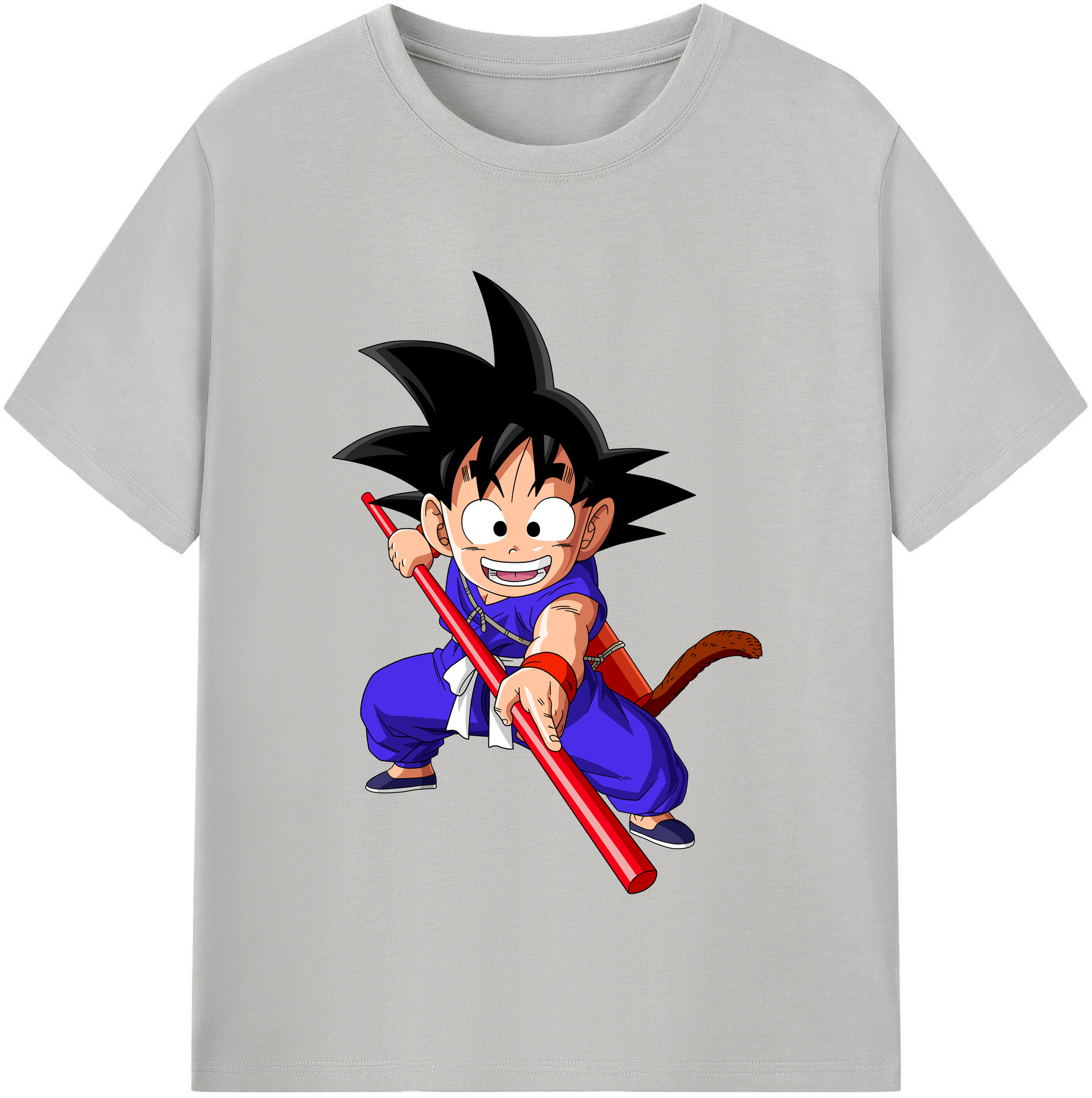 （画像用） ドラゴンボール 孫悟空（そん ごくう）Son Goku カカロット DRAGON BALL Kakarotto 綿100％半袖Tシャツ（フロントプリント）