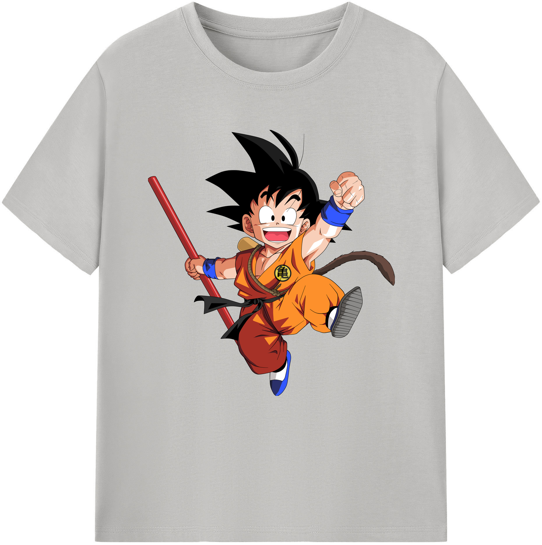 （画像用） ドラゴンボール 孫悟空（そん ごくう）Son Goku カカロット DRAGON BALL Kakarotto 綿100％半袖Tシャツ（フロントプリント）