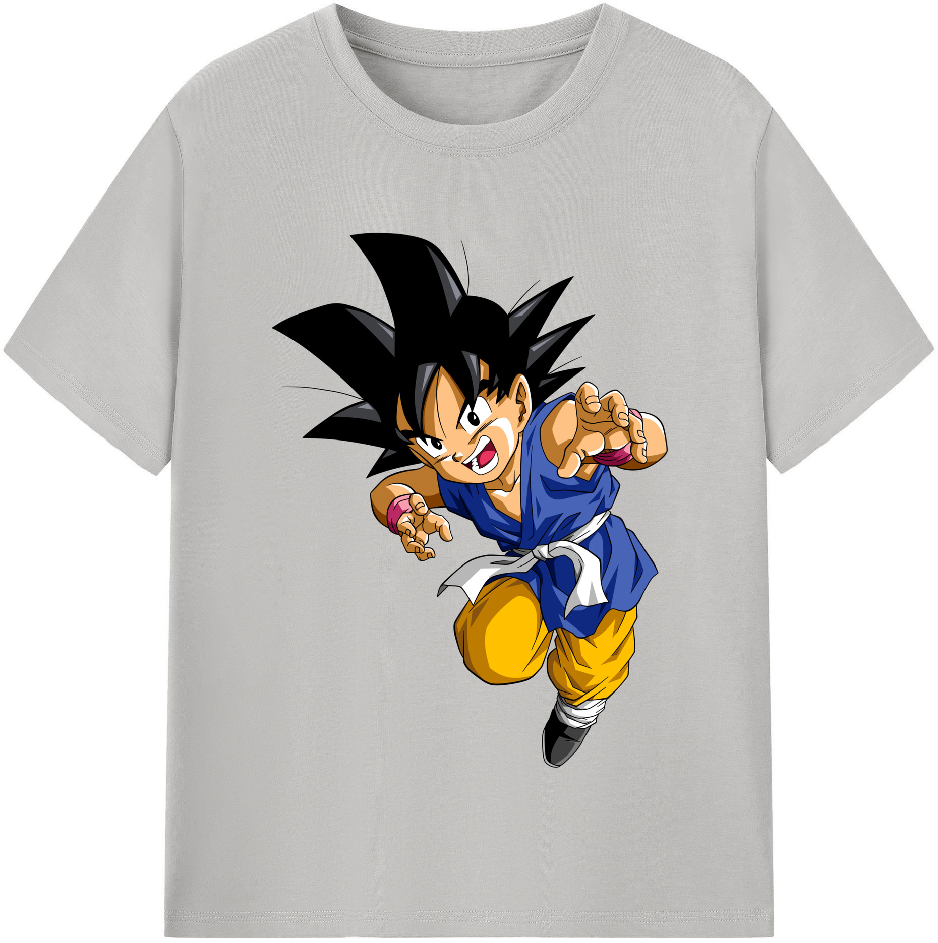 （画像用） ドラゴンボール 孫悟空（そん ごくう）Son Goku カカロット DRAGON BALL Kakarotto 綿100％半袖Tシャツ（フロントプリント）