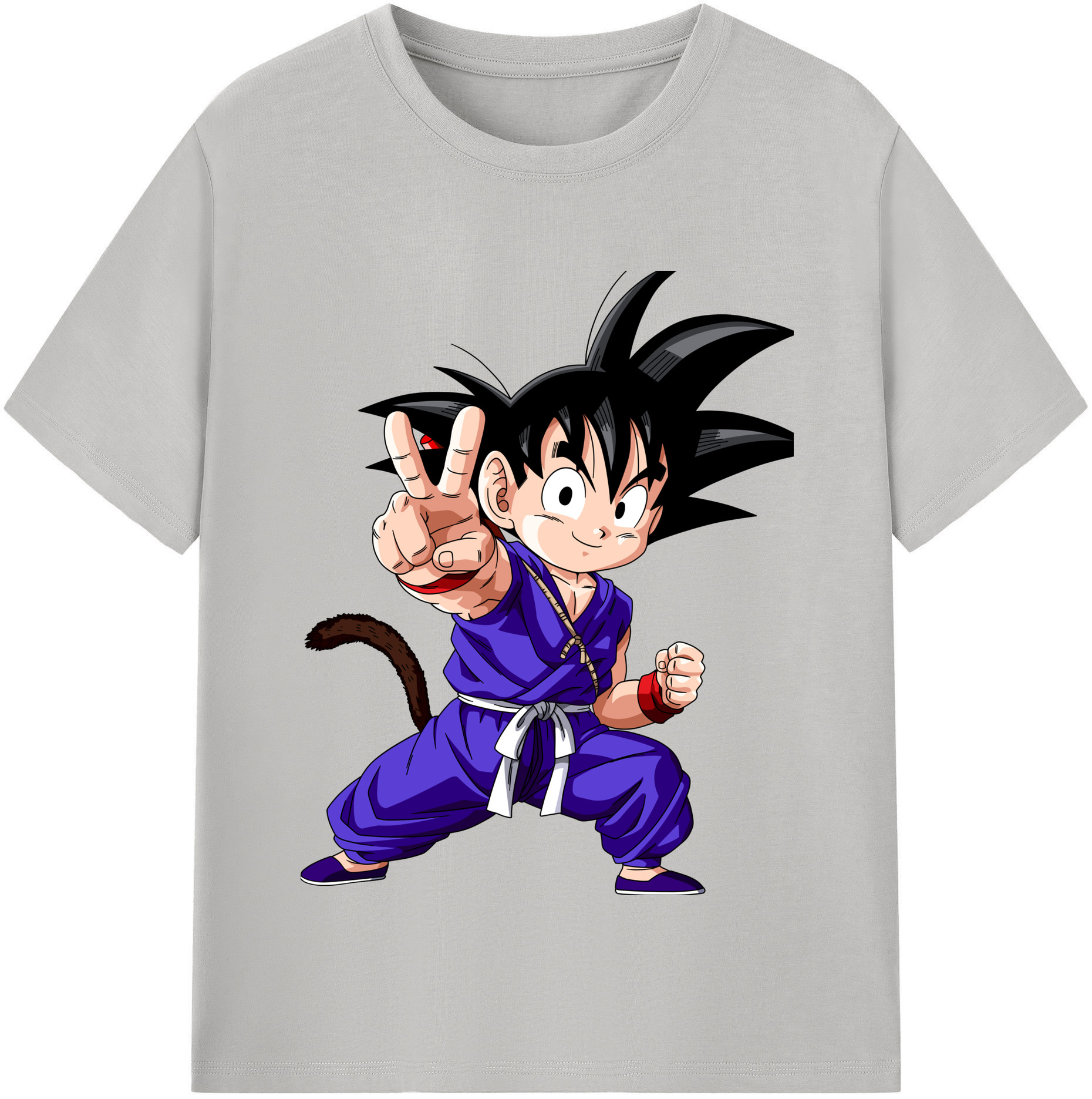 （画像用） ドラゴンボール 孫悟空（そん ごくう）Son Goku カカロット DRAGON BALL Kakarotto 綿100％半袖Tシャツ（フロントプリント）
