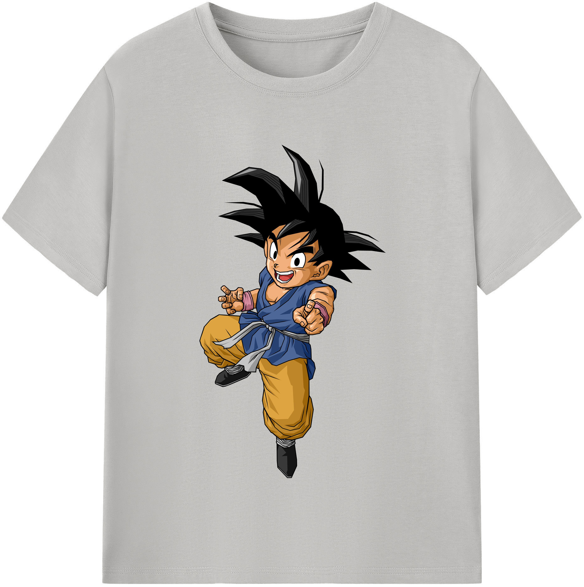 （画像用） ドラゴンボール 孫悟空（そん ごくう）Son Goku カカロット DRAGON BALL Kakarotto 綿100％半袖Tシャツ（フロントプリント）