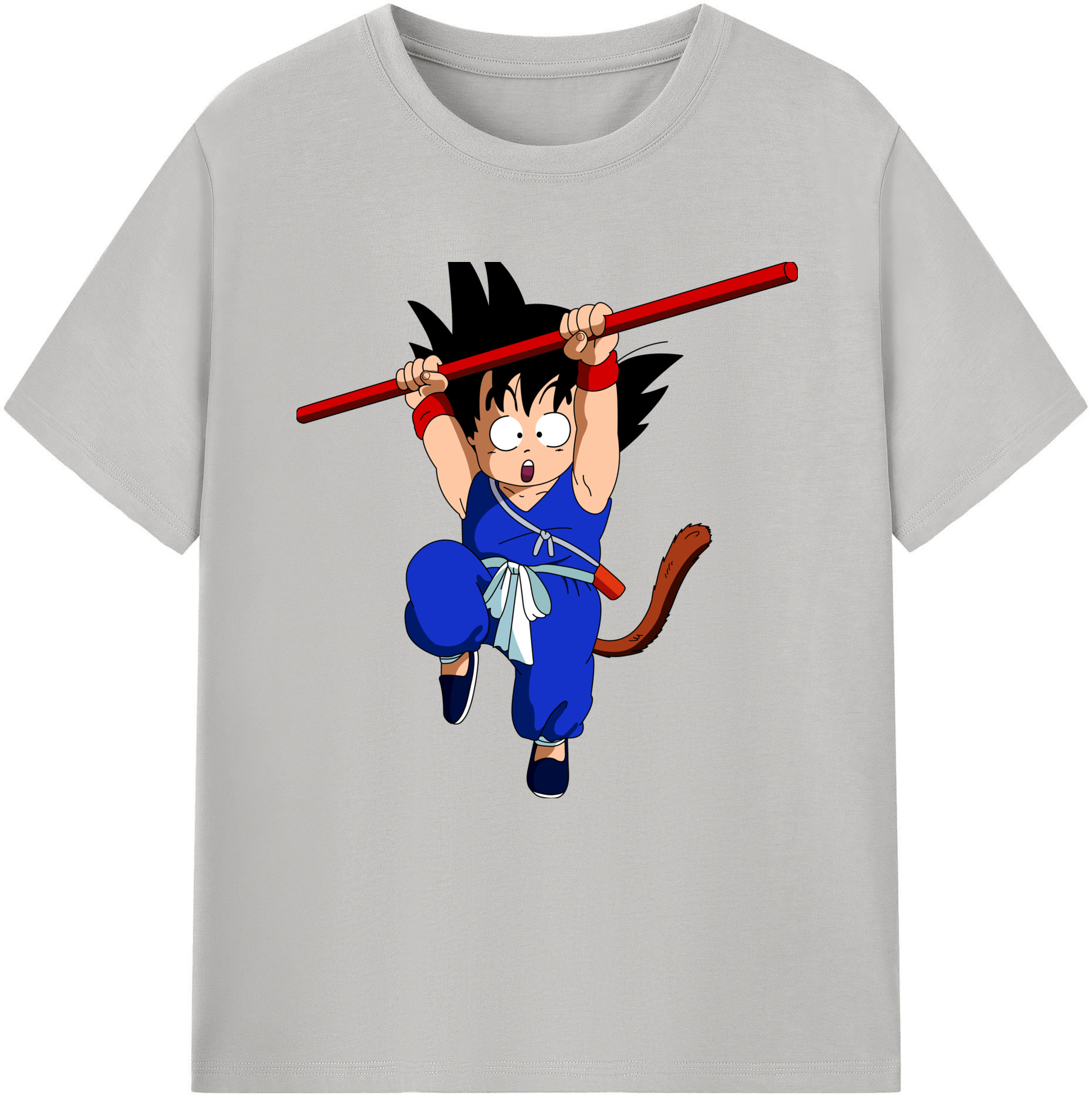 （画像用） ドラゴンボール 孫悟空（そん ごくう）Son Goku カカロット DRAGON BALL Kakarotto 綿100％半袖Tシャツ（フロントプリント）