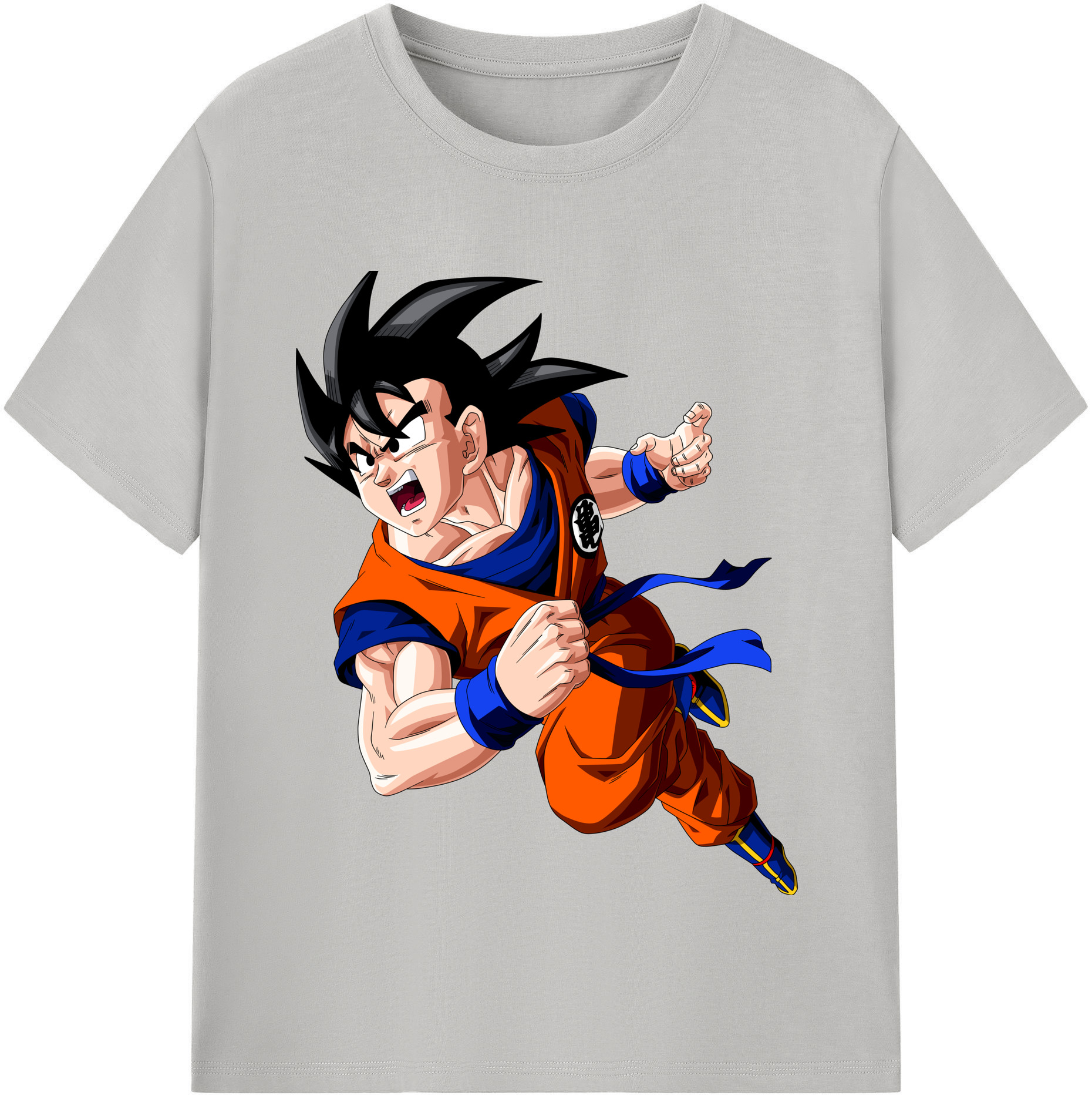（画像用） ドラゴンボール 孫悟空（そん ごくう）Son Goku カカロット DRAGON BALL Kakarotto 綿100％半袖Tシャツ（フロントプリント）