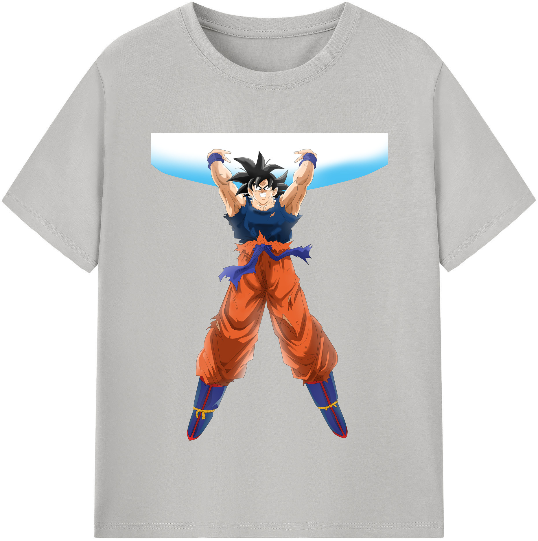 （画像用） ドラゴンボール 孫悟空（そん ごくう）Son Goku カカロット DRAGON BALL Kakarotto 綿100％半袖Tシャツ（フロントプリント）