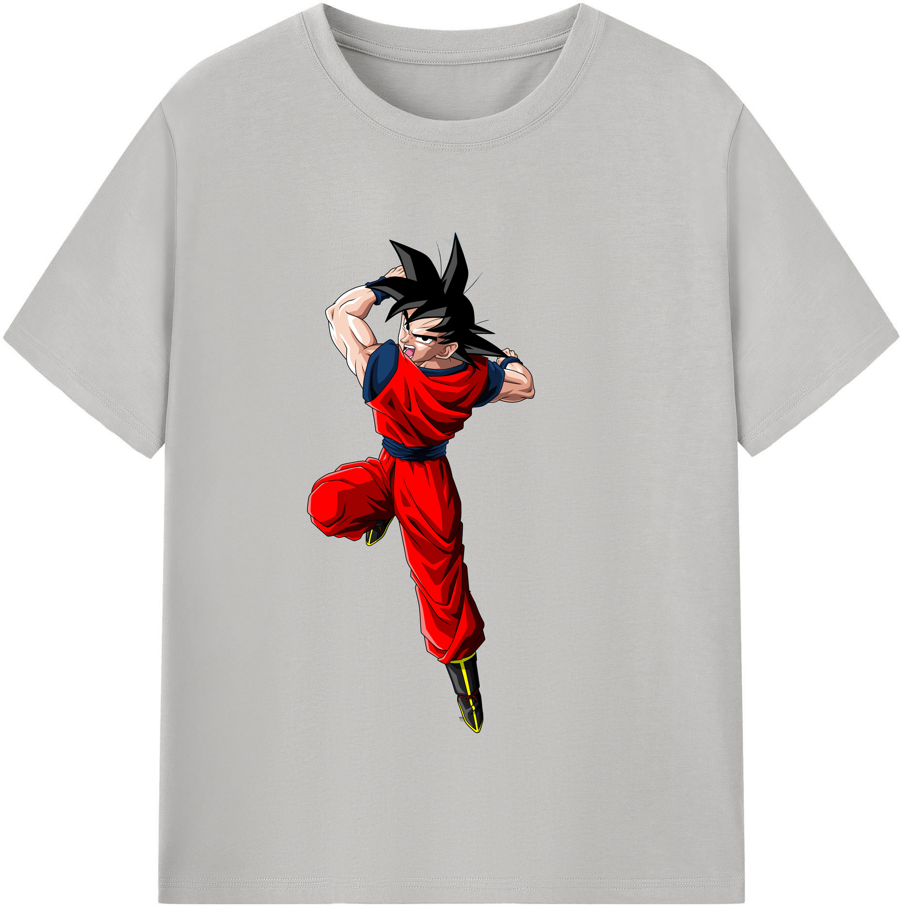 （画像用） ドラゴンボール 孫悟空（そん ごくう）Son Goku カカロット DRAGON BALL Kakarotto 綿100％半袖Tシャツ（フロントプリント）