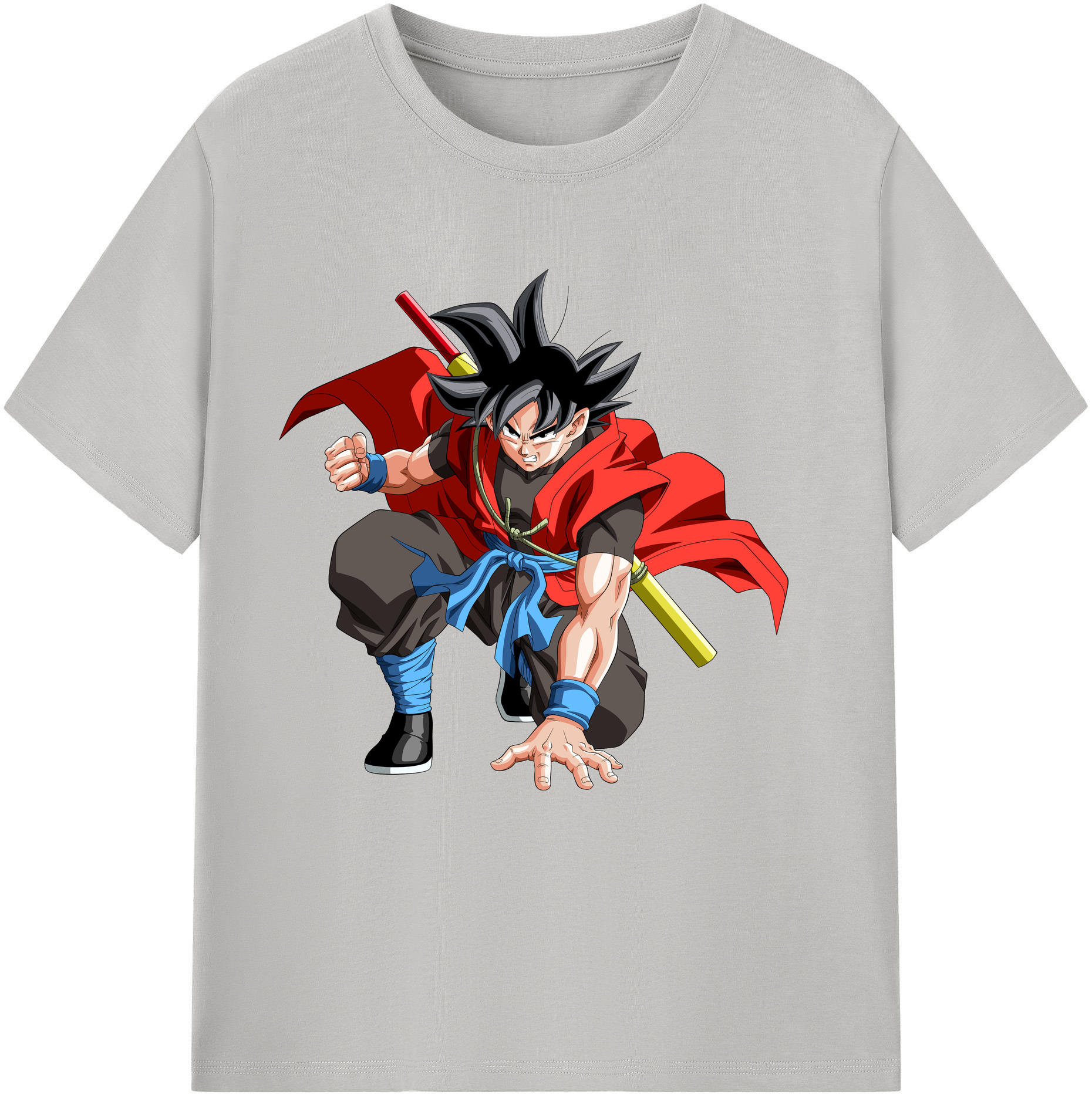 （画像用） ドラゴンボール 孫悟空（そん ごくう）Son Goku カカロット DRAGON BALL Kakarotto 綿100％半袖Tシャツ（フロントプリント）