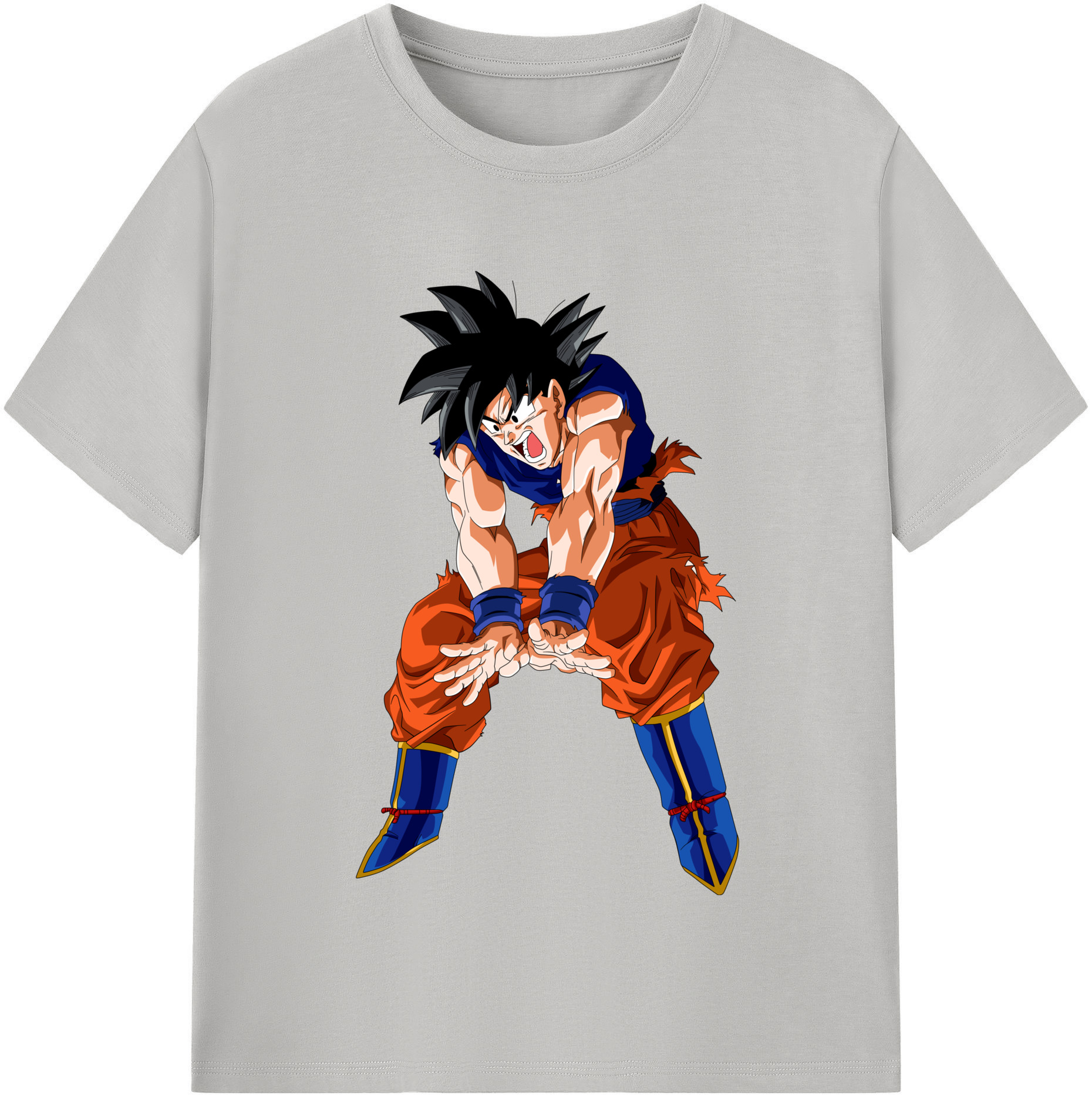 （画像用） ドラゴンボール 孫悟空（そん ごくう）Son Goku カカロット DRAGON BALL Kakarotto 綿100％半袖Tシャツ（フロントプリント）