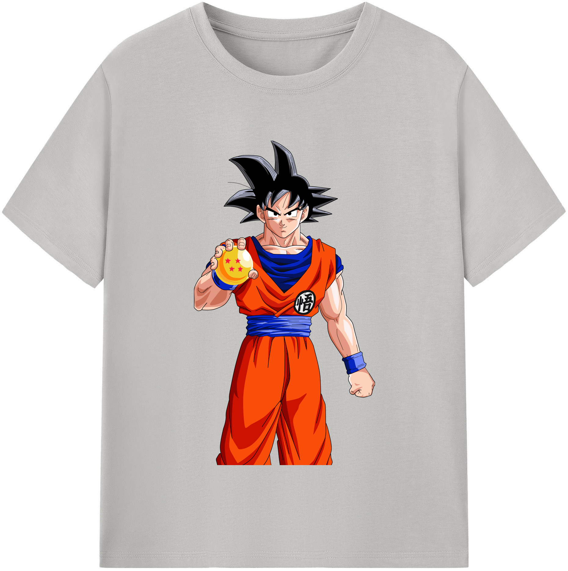 （画像用） ドラゴンボール 孫悟空（そん ごくう）Son Goku カカロット DRAGON BALL Kakarotto 綿100％半袖Tシャツ（フロントプリント）