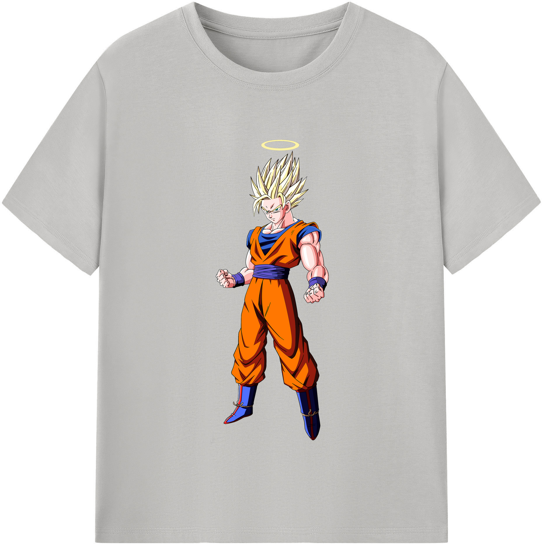 （画像用） ドラゴンボール 孫悟空（そん ごくう）Son Goku カカロット DRAGON BALL Kakarotto 綿100％半袖Tシャツ（フロントプリント）