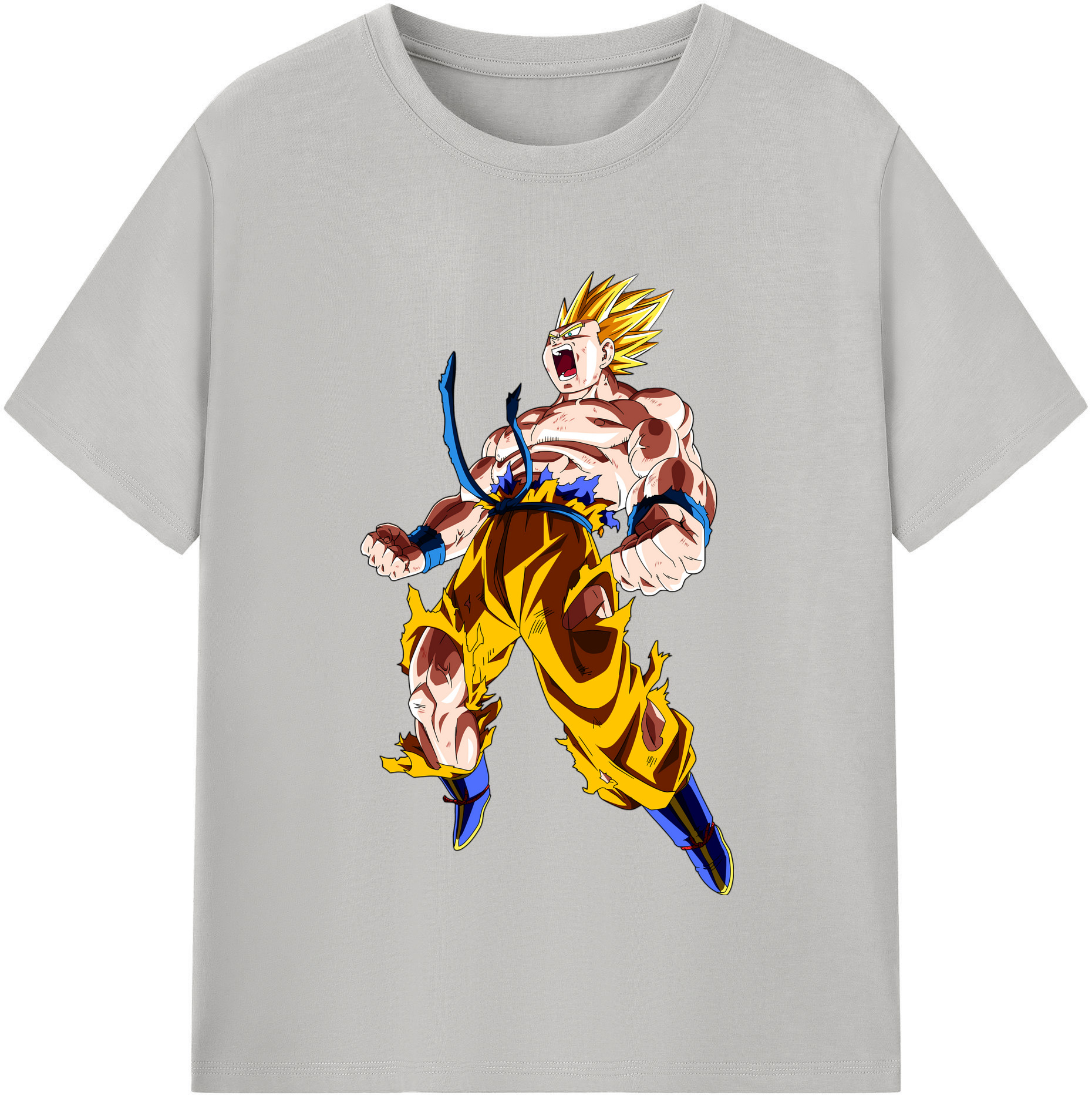 （画像用） ドラゴンボール 孫悟空（そん ごくう）Son Goku カカロット DRAGON BALL Kakarotto 綿100％半袖Tシャツ（フロントプリント）