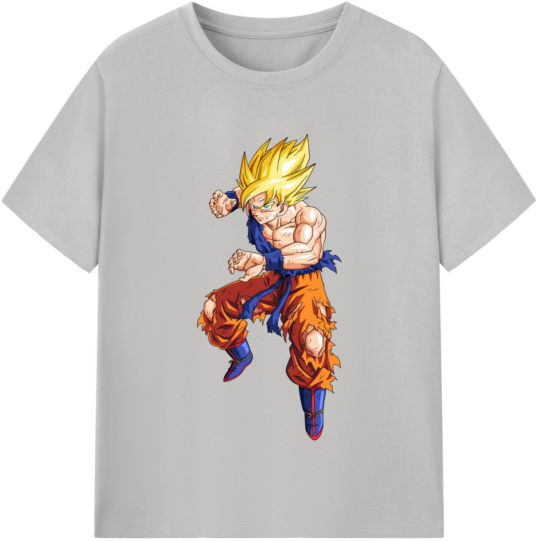 （画像用） ドラゴンボール 孫悟空（そん ごくう）Son Goku カカロット DRAGON BALL Kakarotto 綿100％半袖Tシャツ（フロントプリント）