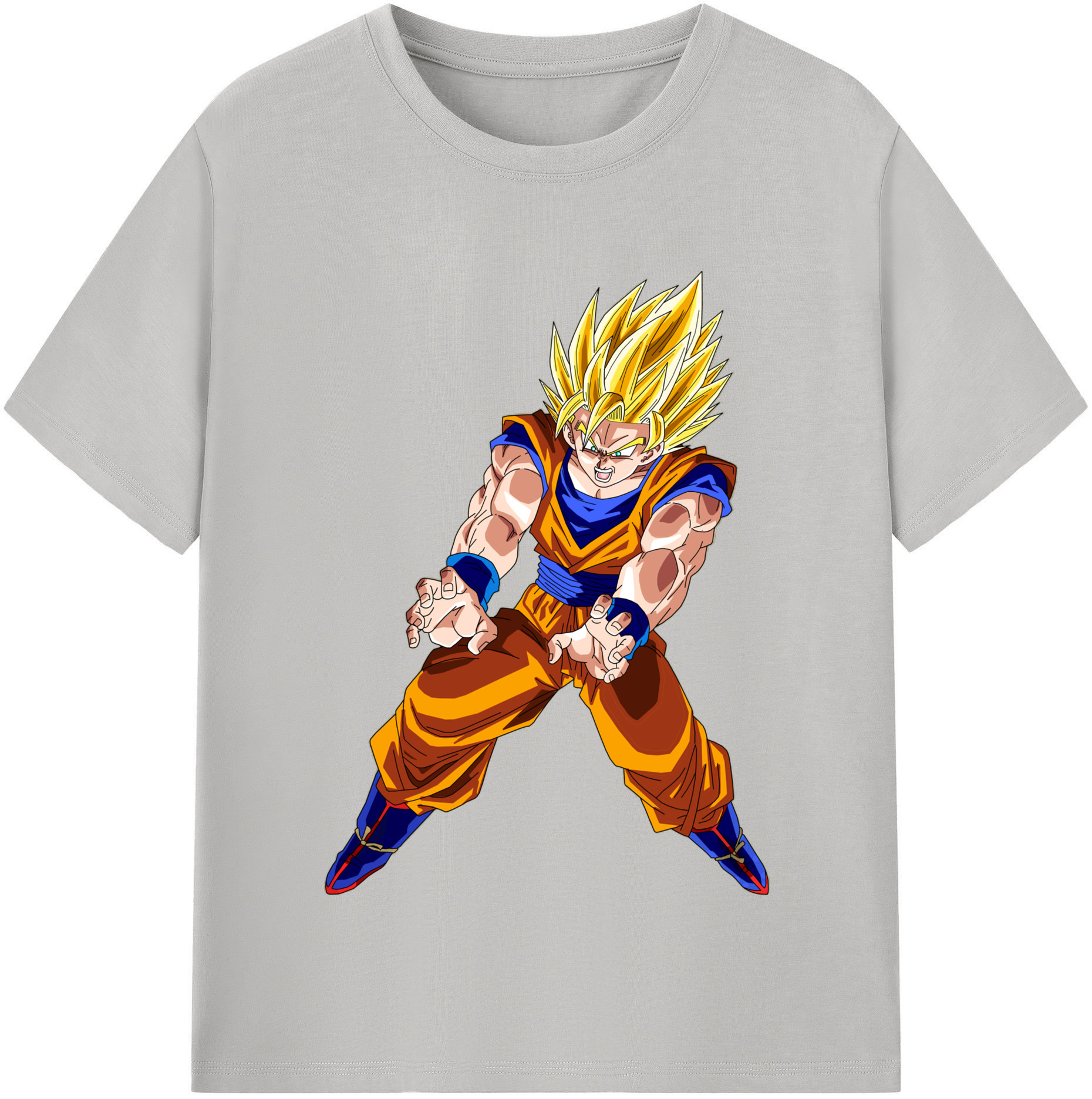 （画像用） ドラゴンボール 孫悟空（そん ごくう）Son Goku カカロット DRAGON BALL Kakarotto 綿100％半袖Tシャツ（フロントプリント）