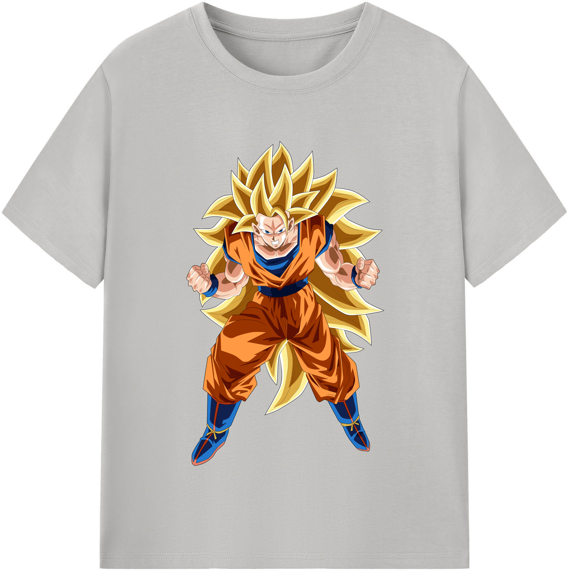 （画像用） ドラゴンボール 孫悟空（そん ごくう）Son Goku カカロット DRAGON BALL Kakarotto 綿100％半袖Tシャツ（フロントプリント）