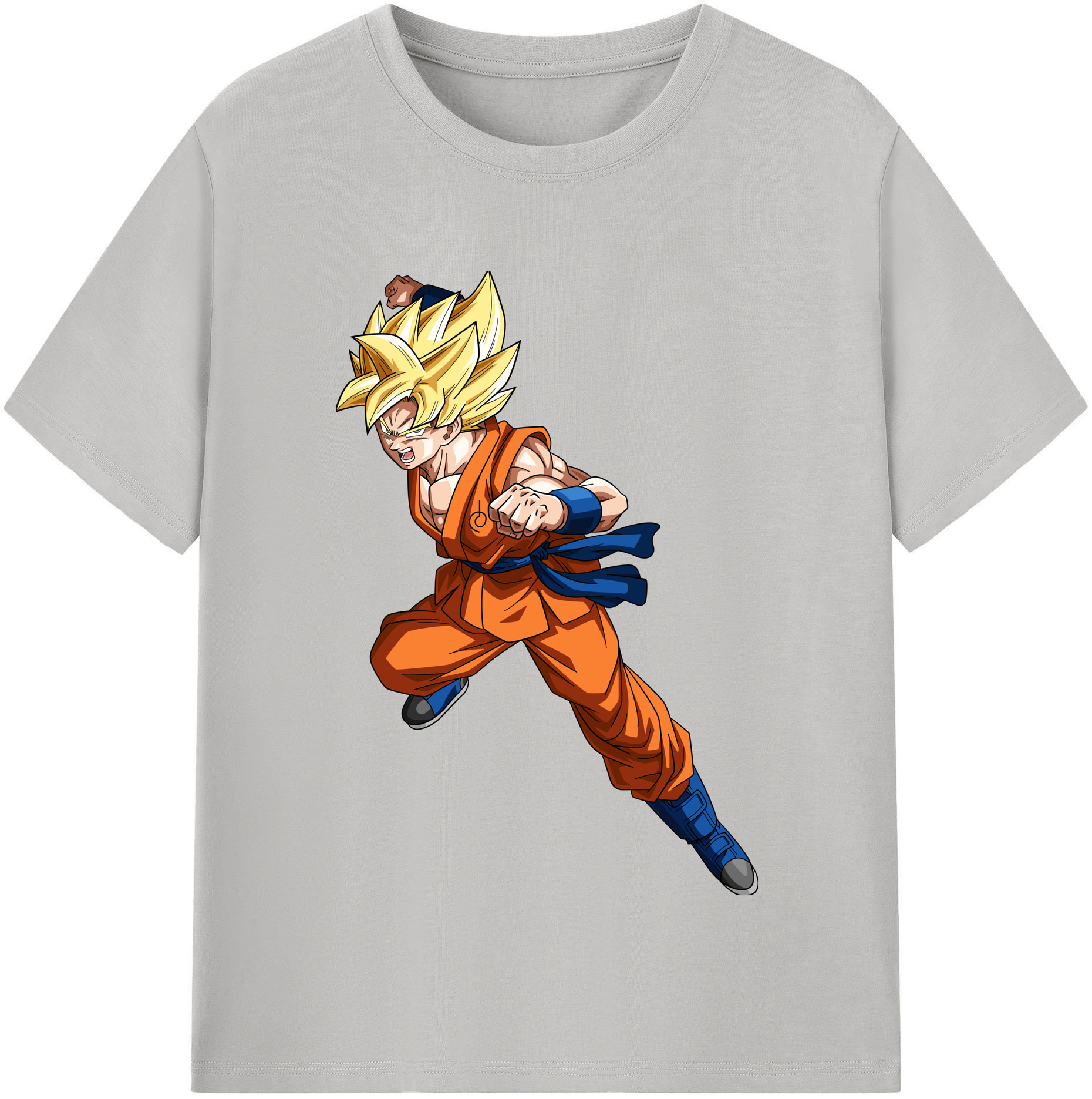 （画像用） ドラゴンボール 孫悟空（そん ごくう）Son Goku カカロット DRAGON BALL Kakarotto 綿100％半袖Tシャツ（フロントプリント）