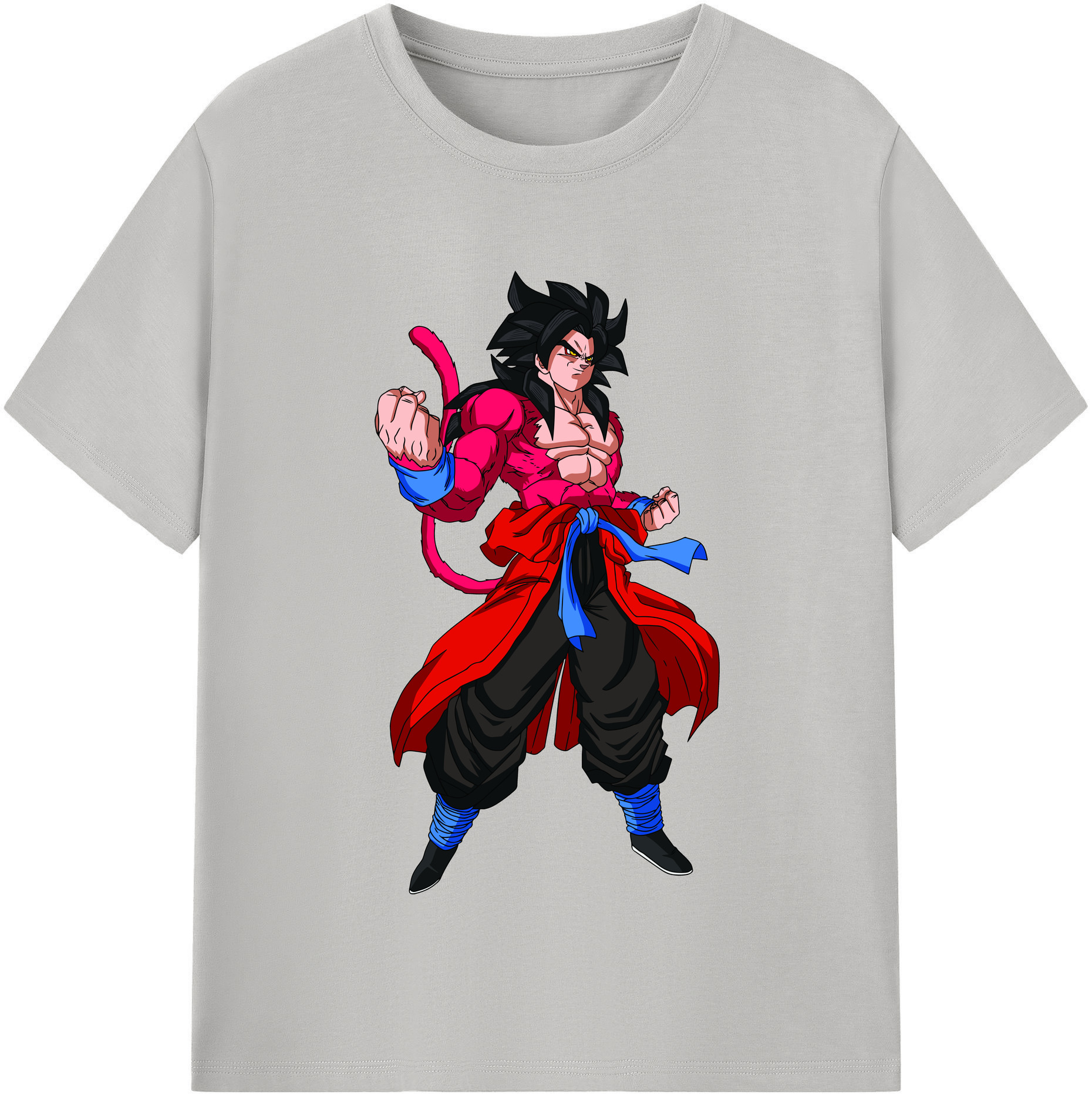（画像用） ドラゴンボール 孫悟空（そん ごくう）Son Goku カカロット DRAGON BALL Kakarotto 綿100％半袖Tシャツ（フロントプリント）