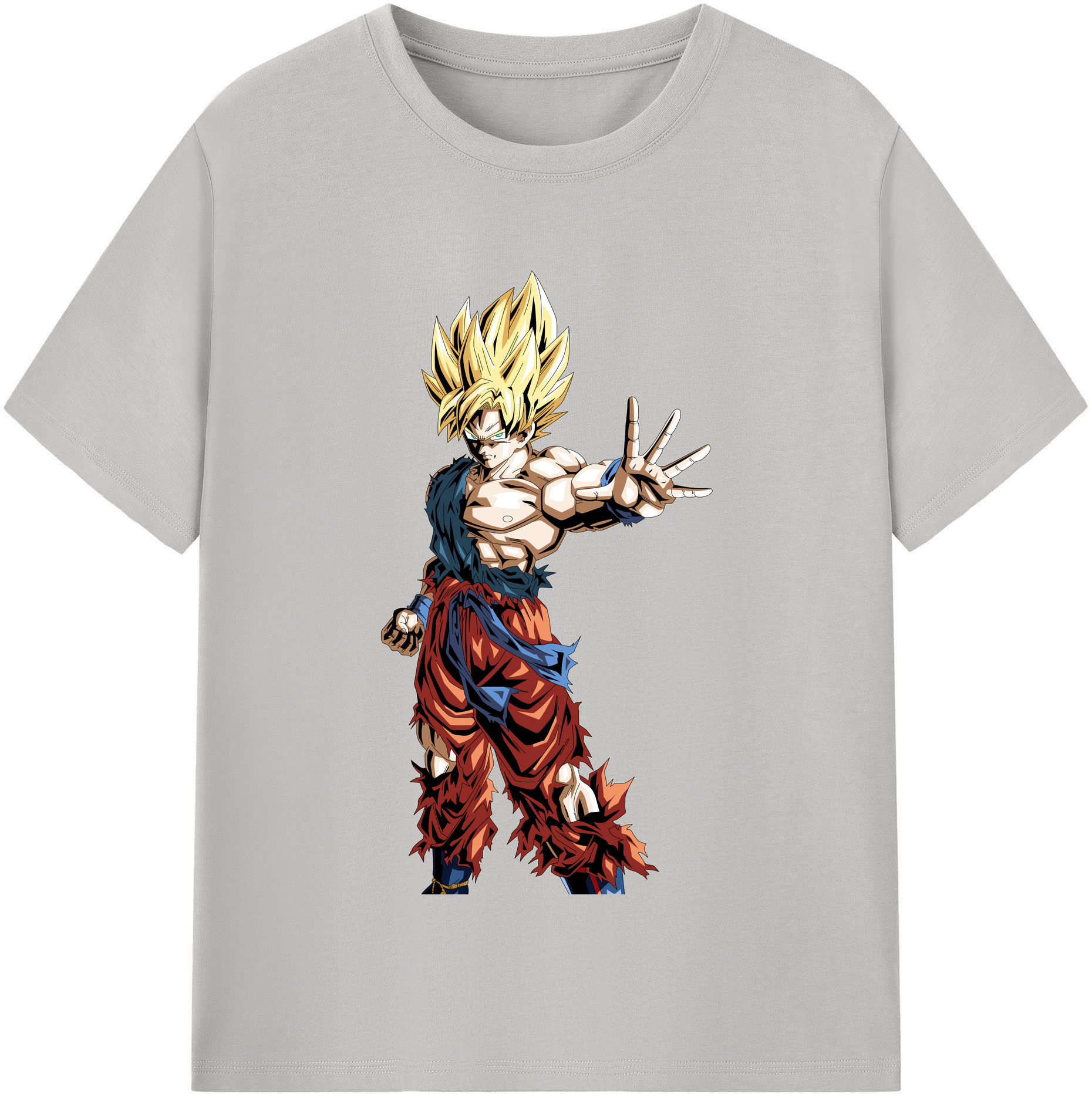 （画像用） ドラゴンボール 孫悟空（そん ごくう）Son Goku カカロット DRAGON BALL Kakarotto 綿100％半袖Tシャツ（フロントプリント）