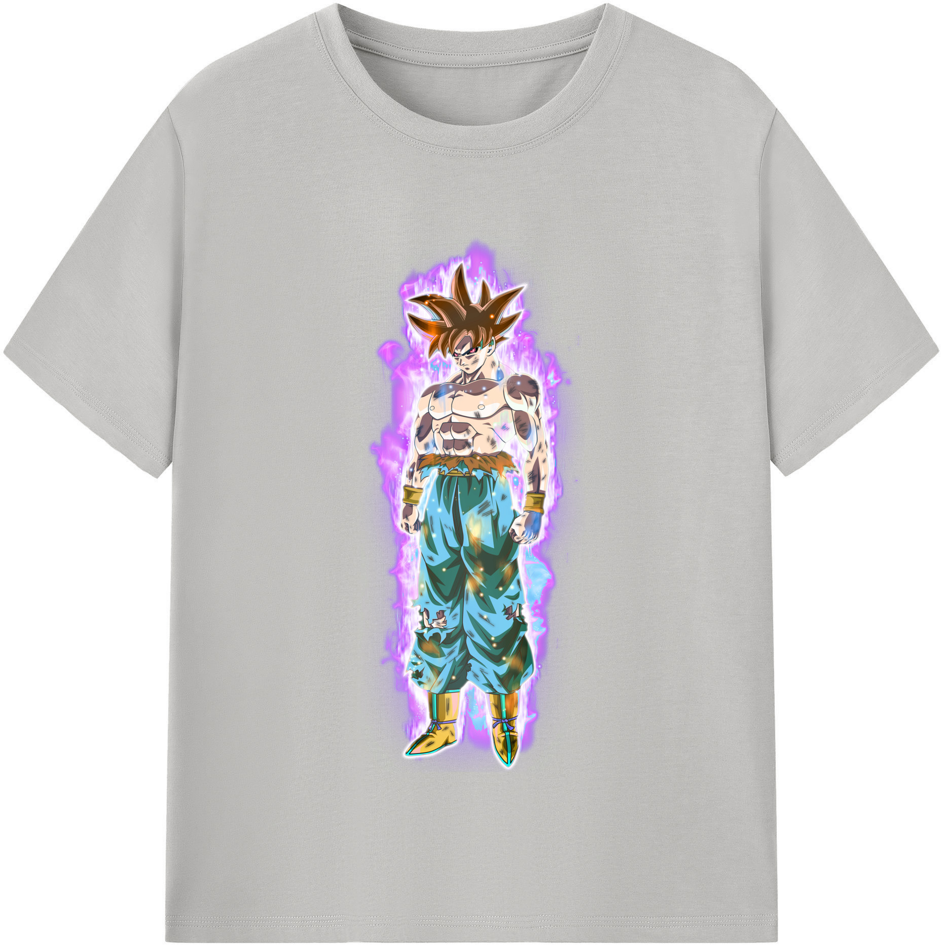 （画像用） ドラゴンボール 孫悟空（そん ごくう）Son Goku カカロット DRAGON BALL Kakarotto 綿100％半袖Tシャツ（フロントプリント）