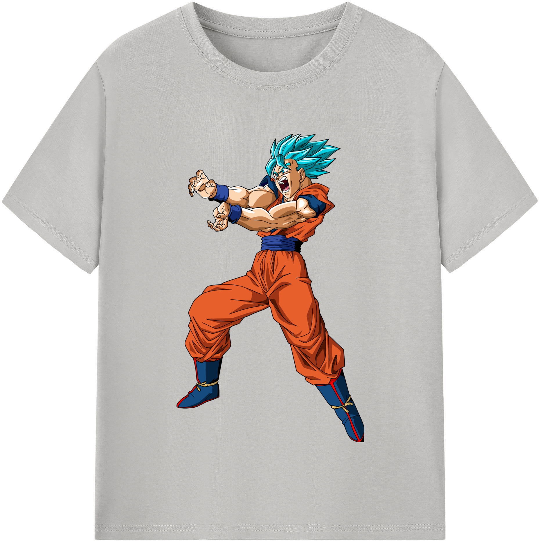 （画像用） ドラゴンボール 孫悟空（そん ごくう）Son Goku カカロット DRAGON BALL Kakarotto 綿100％半袖Tシャツ（フロントプリント）