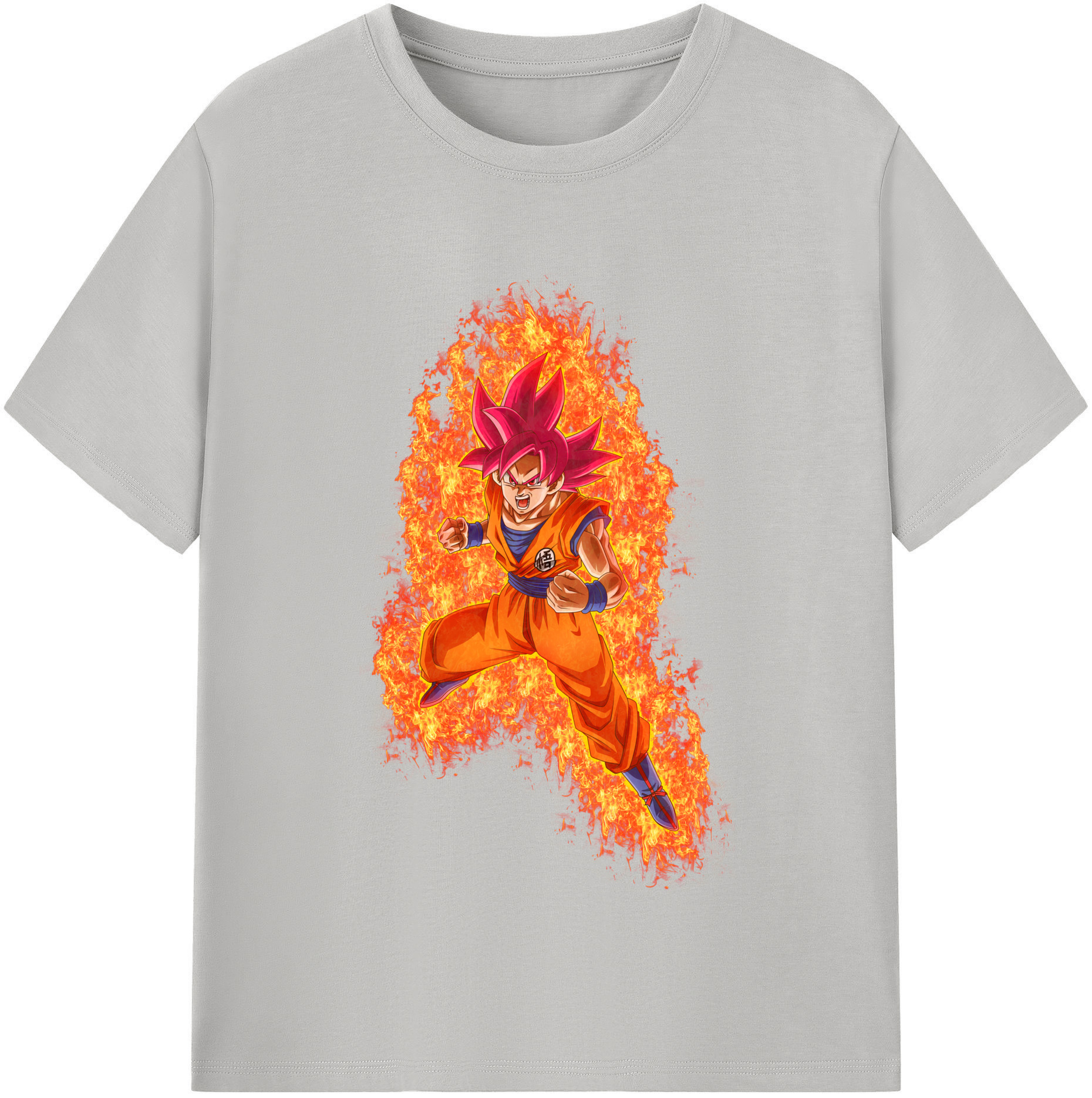 （画像用） ドラゴンボール 孫悟空（そん ごくう）Son Goku カカロット DRAGON BALL Kakarotto 綿100％半袖Tシャツ（フロントプリント）
