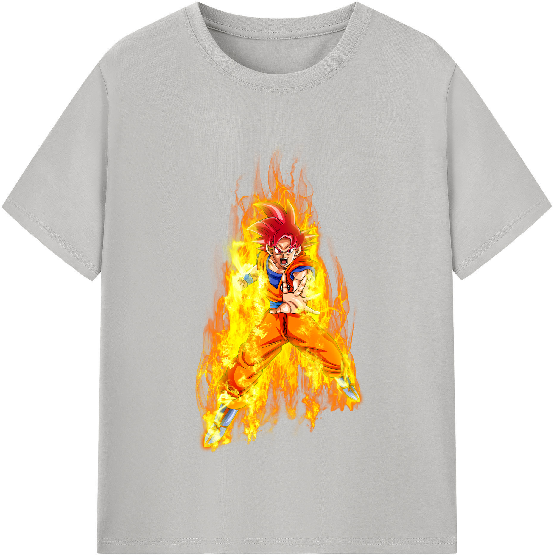 （画像用） ドラゴンボール 孫悟空（そん ごくう）Son Goku カカロット DRAGON BALL Kakarotto 綿100％半袖Tシャツ（フロントプリント）