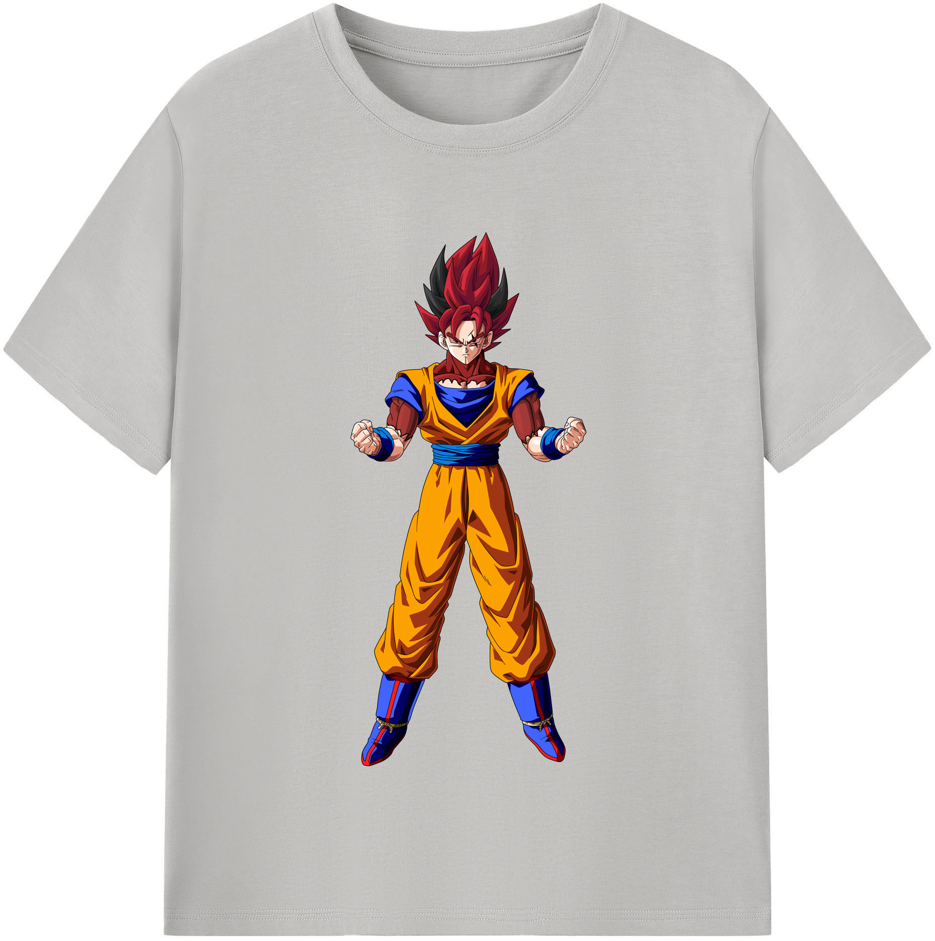 （画像用） ドラゴンボール 孫悟空（そん ごくう）Son Goku カカロット DRAGON BALL Kakarotto 綿100％半袖Tシャツ（フロントプリント）