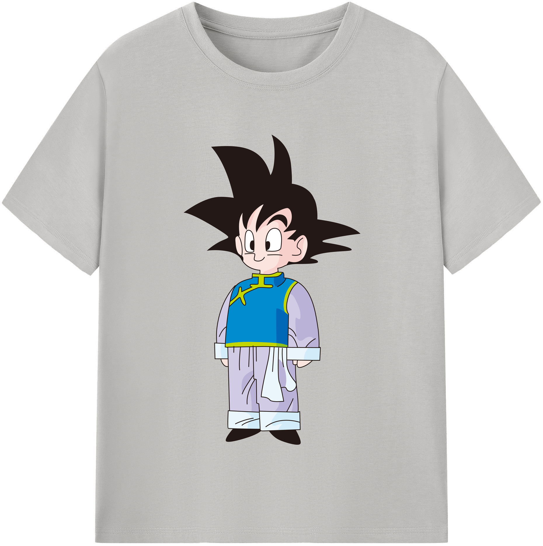 （画像用） ドラゴンボール 孫悟空（そん ごくう）Son Goku カカロット DRAGON BALL Kakarotto 綿100％半袖Tシャツ（フロントプリント）