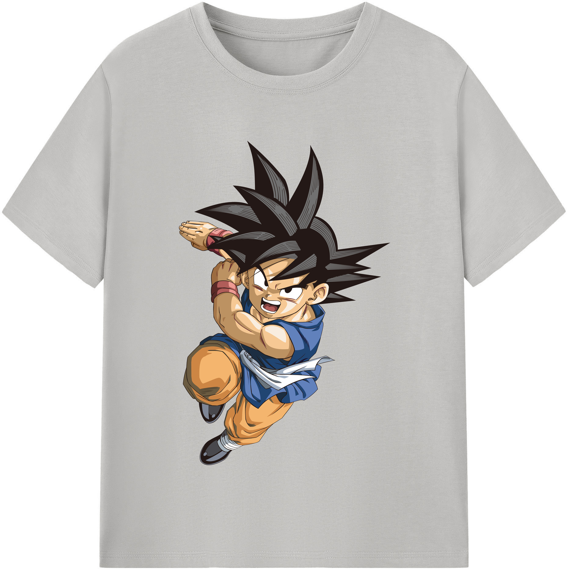（画像用） ドラゴンボール 孫悟空（そん ごくう）Son Goku カカロット DRAGON BALL Kakarotto 綿100％半袖Tシャツ（フロントプリント）