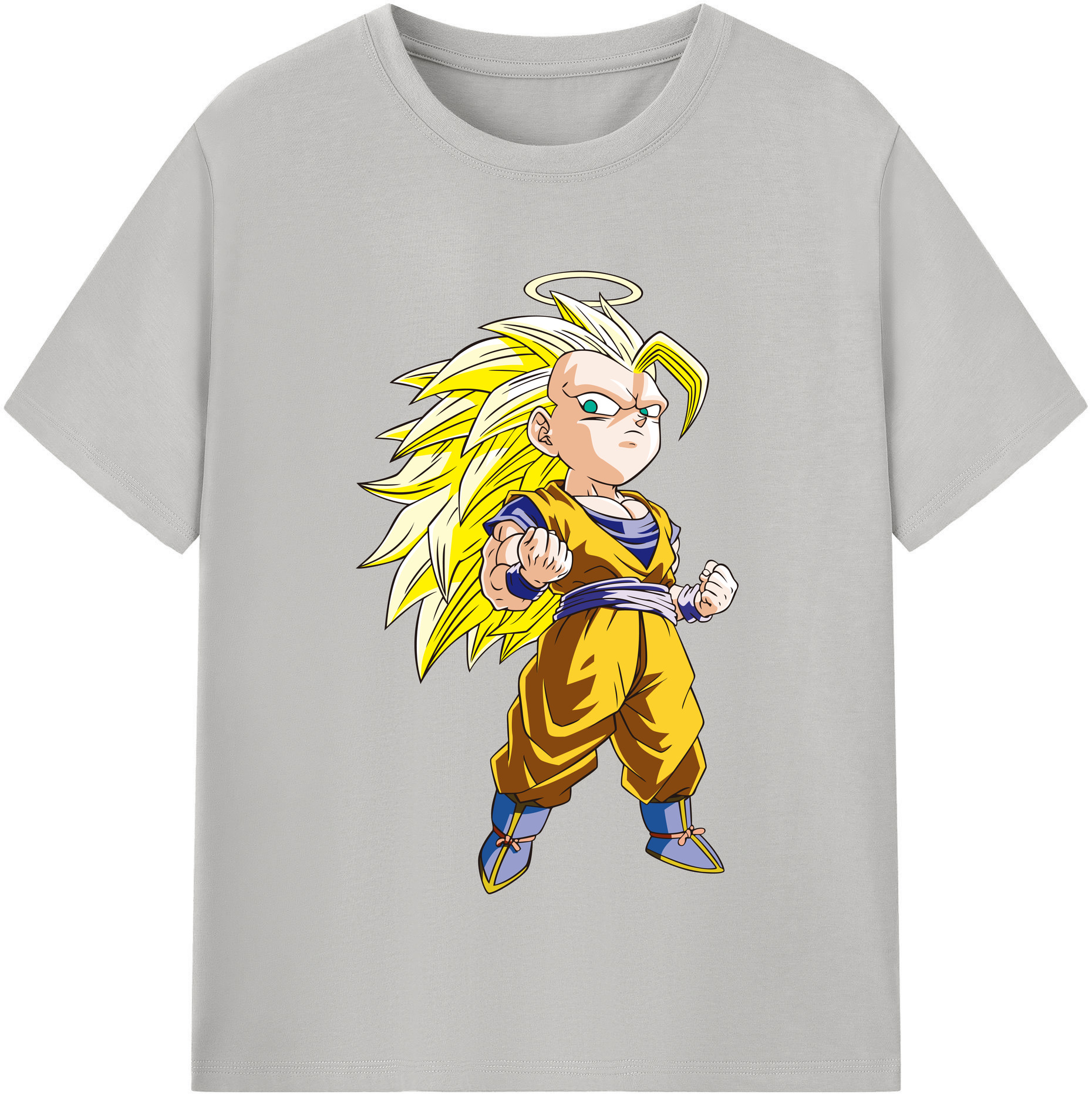 （画像用） ドラゴンボール 孫悟空（そん ごくう）Son Goku カカロット DRAGON BALL Kakarotto 綿100％半袖Tシャツ（フロントプリント）