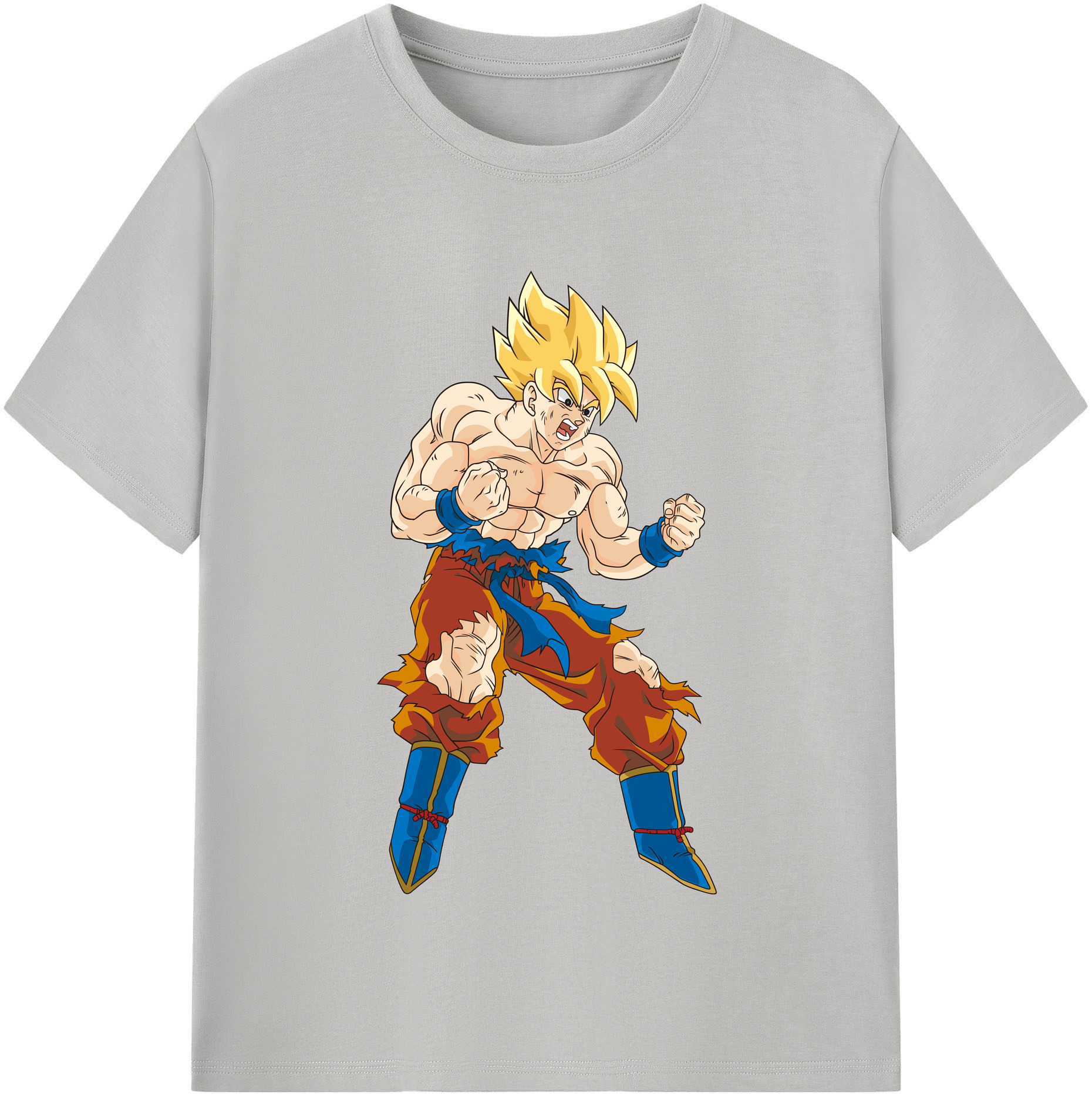 （画像用） ドラゴンボール 孫悟空（そん ごくう）Son Goku カカロット DRAGON BALL Kakarotto 綿100％半袖Tシャツ（フロントプリント）