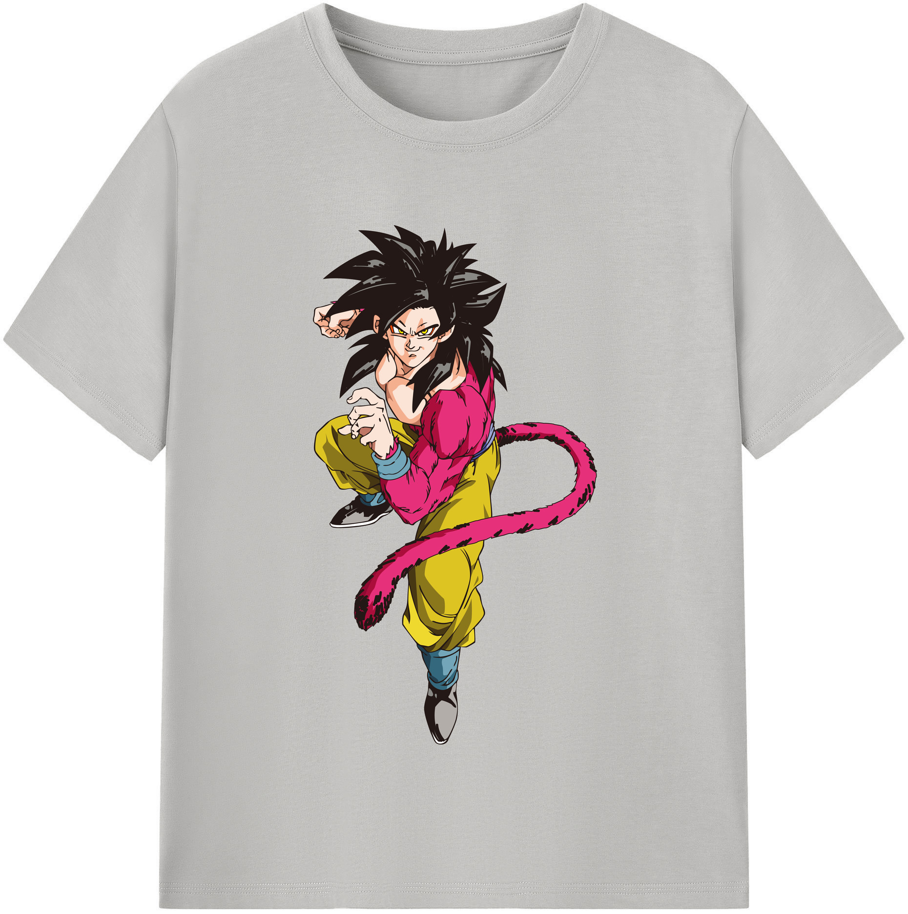 （画像用） ドラゴンボール 孫悟空（そん ごくう）Son Goku カカロット DRAGON BALL Kakarotto 綿100％半袖Tシャツ（フロントプリント）