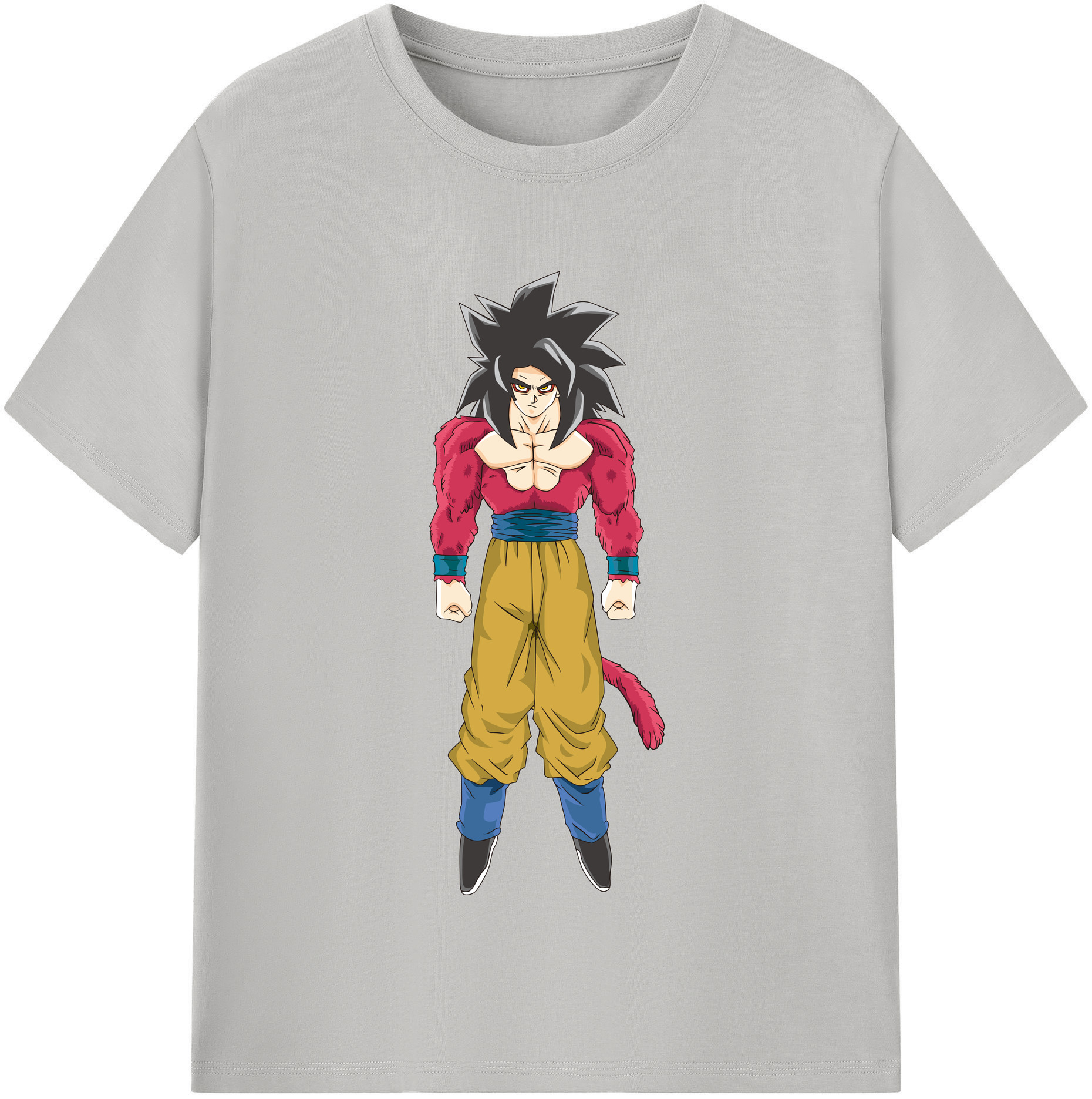 （画像用） ドラゴンボール 孫悟空（そん ごくう）Son Goku カカロット DRAGON BALL Kakarotto 綿100％半袖Tシャツ（フロントプリント）