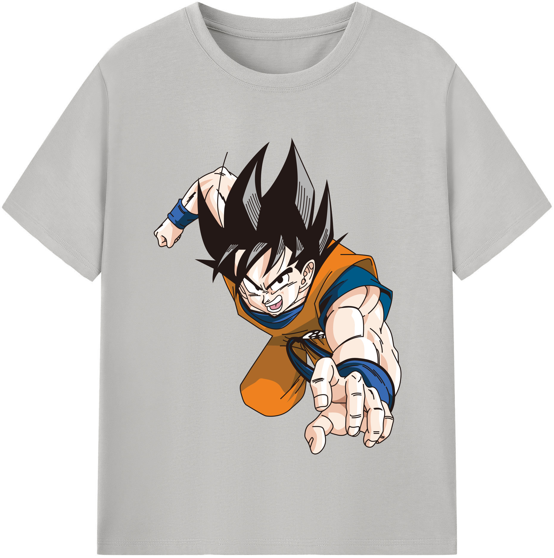 （画像用） ドラゴンボール 孫悟空（そん ごくう）Son Goku カカロット DRAGON BALL Kakarotto 綿100％半袖Tシャツ（フロントプリント）