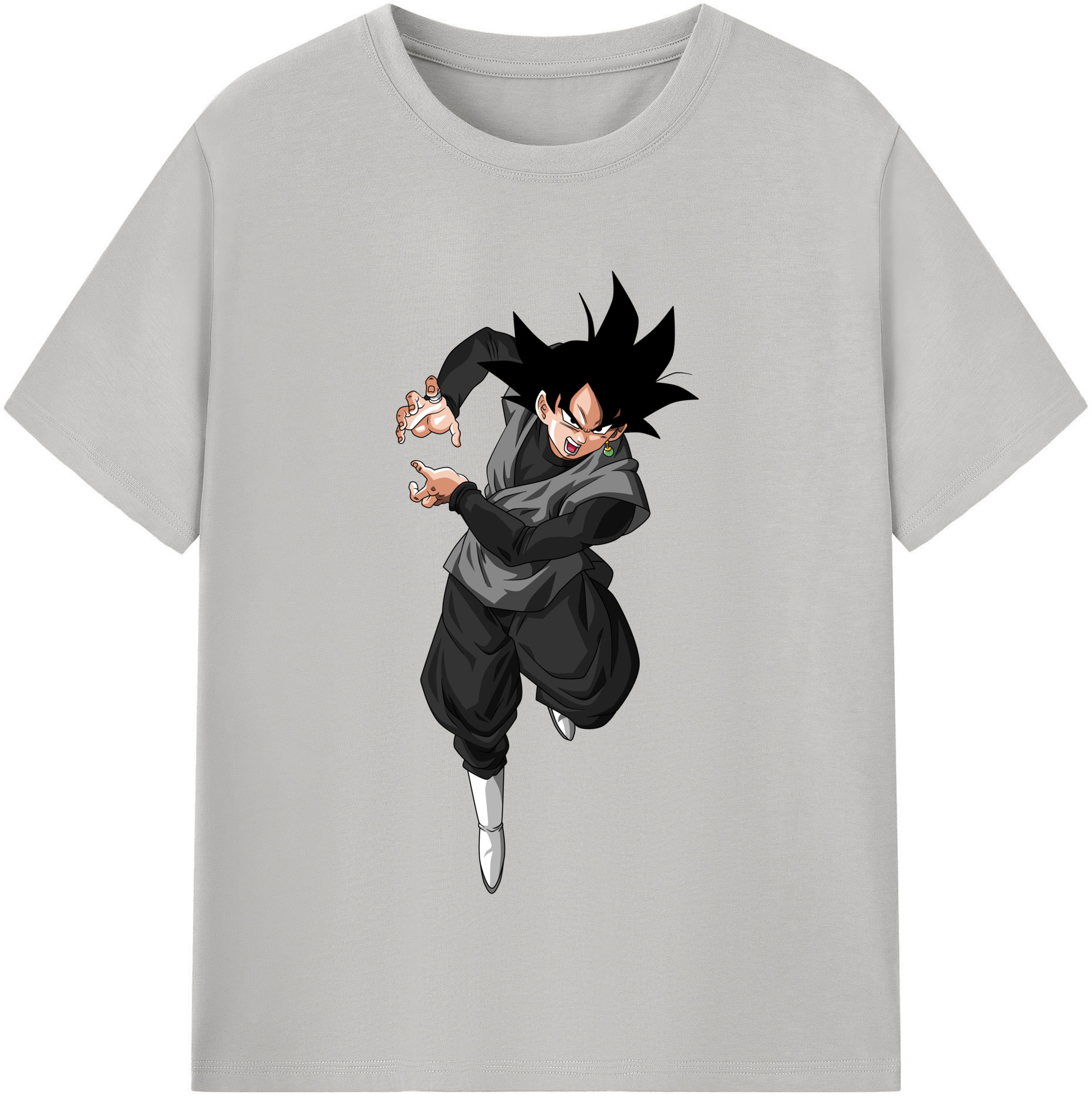 （画像用） ドラゴンボール ベジータ四世（Bejīta Yonsei）DRAGON BALL Vegeta IV 綿100％半袖Tシャツ（フロントプリント）