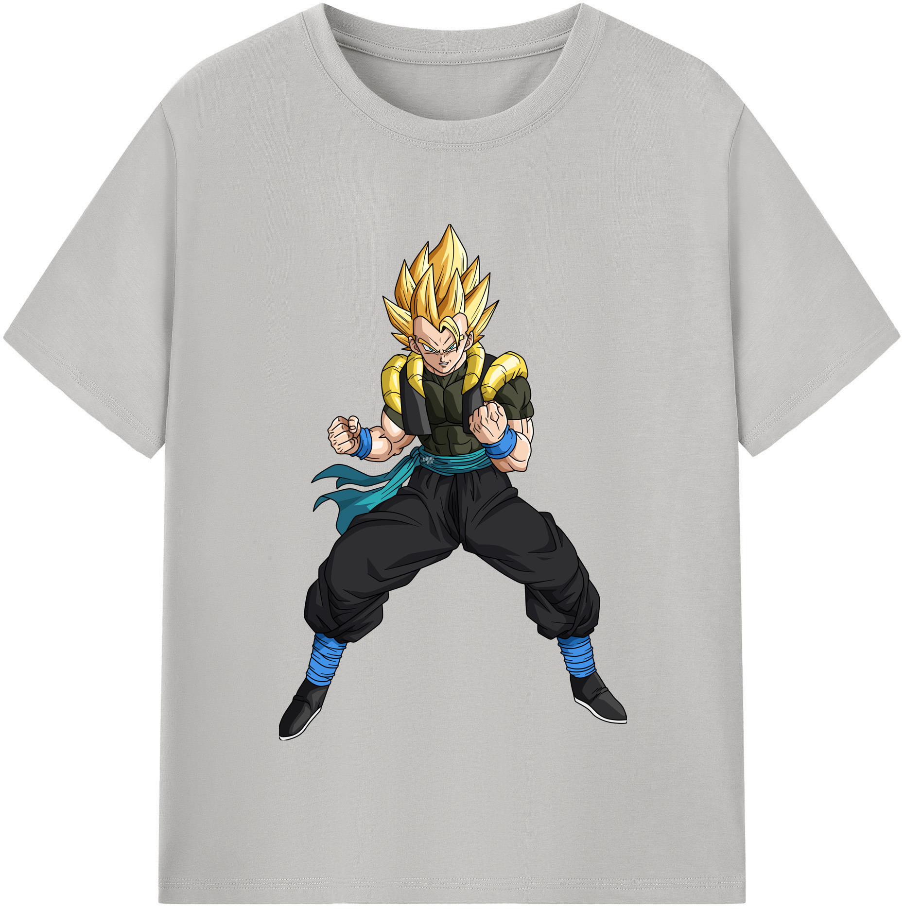 （画像用） ドラゴンボール ベジータ四世（Bejīta Yonsei）DRAGON BALL Vegeta IV 綿100％半袖Tシャツ（フロントプリント）