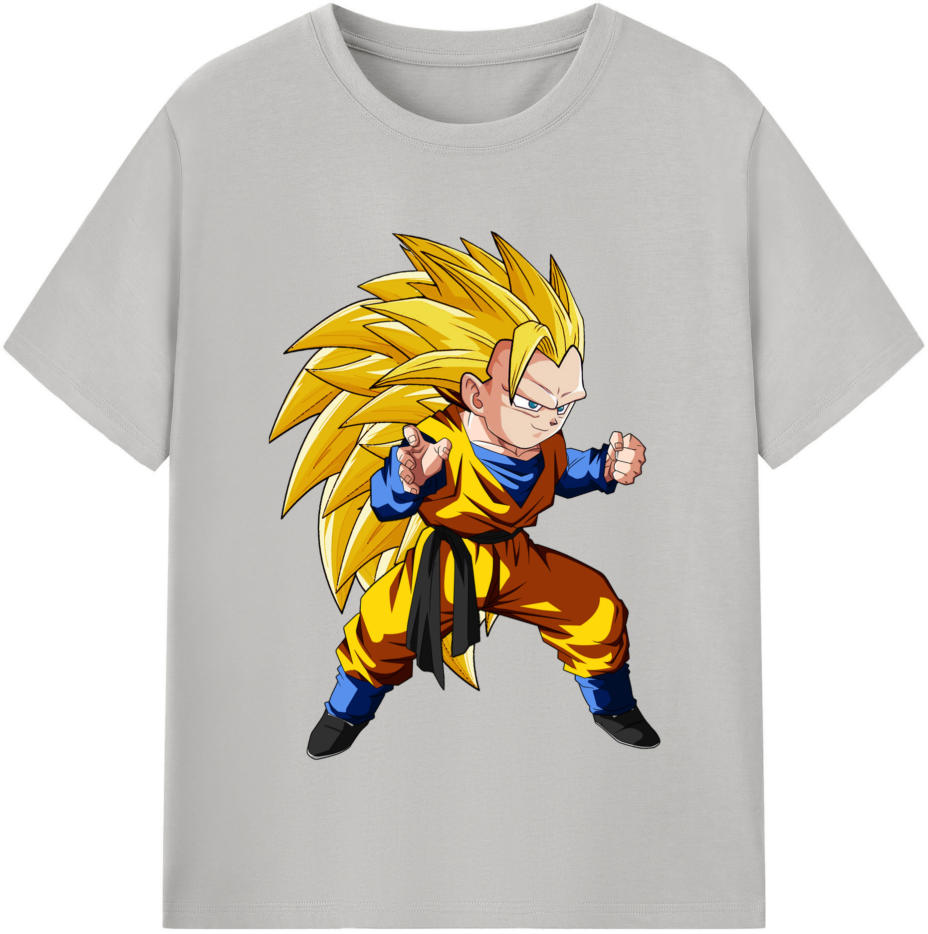 （画像用） ドラゴンボール ベジータ四世（Bejīta Yonsei）DRAGON BALL Vegeta IV 綿100％半袖Tシャツ（フロントプリント）
