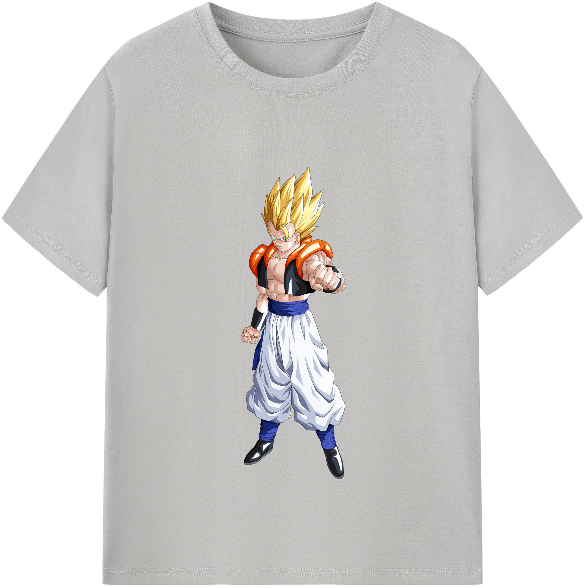 （画像用） ドラゴンボール ベジータ四世（Bejīta Yonsei）DRAGON BALL Vegeta IV 綿100％半袖Tシャツ（フロントプリント）