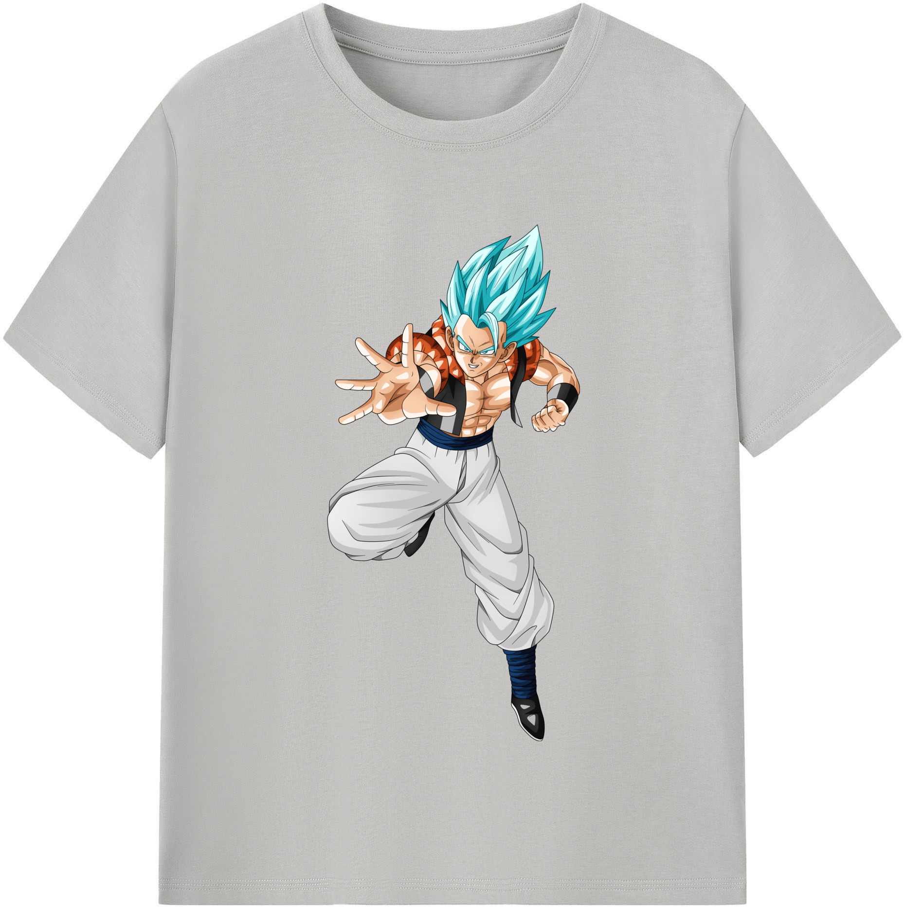 （画像用） ドラゴンボール ベジータ四世（Bejīta Yonsei）DRAGON BALL Vegeta IV 綿100％半袖Tシャツ（フロントプリント）