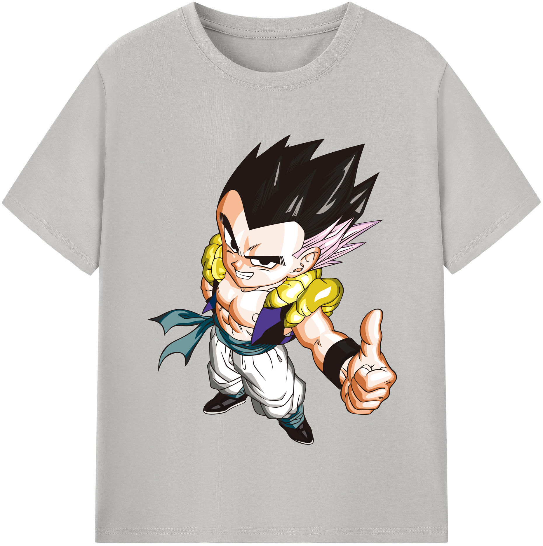 （画像用） ドラゴンボール ベジータ四世（Bejīta Yonsei）DRAGON BALL Vegeta IV 綿100％半袖Tシャツ（フロントプリント）