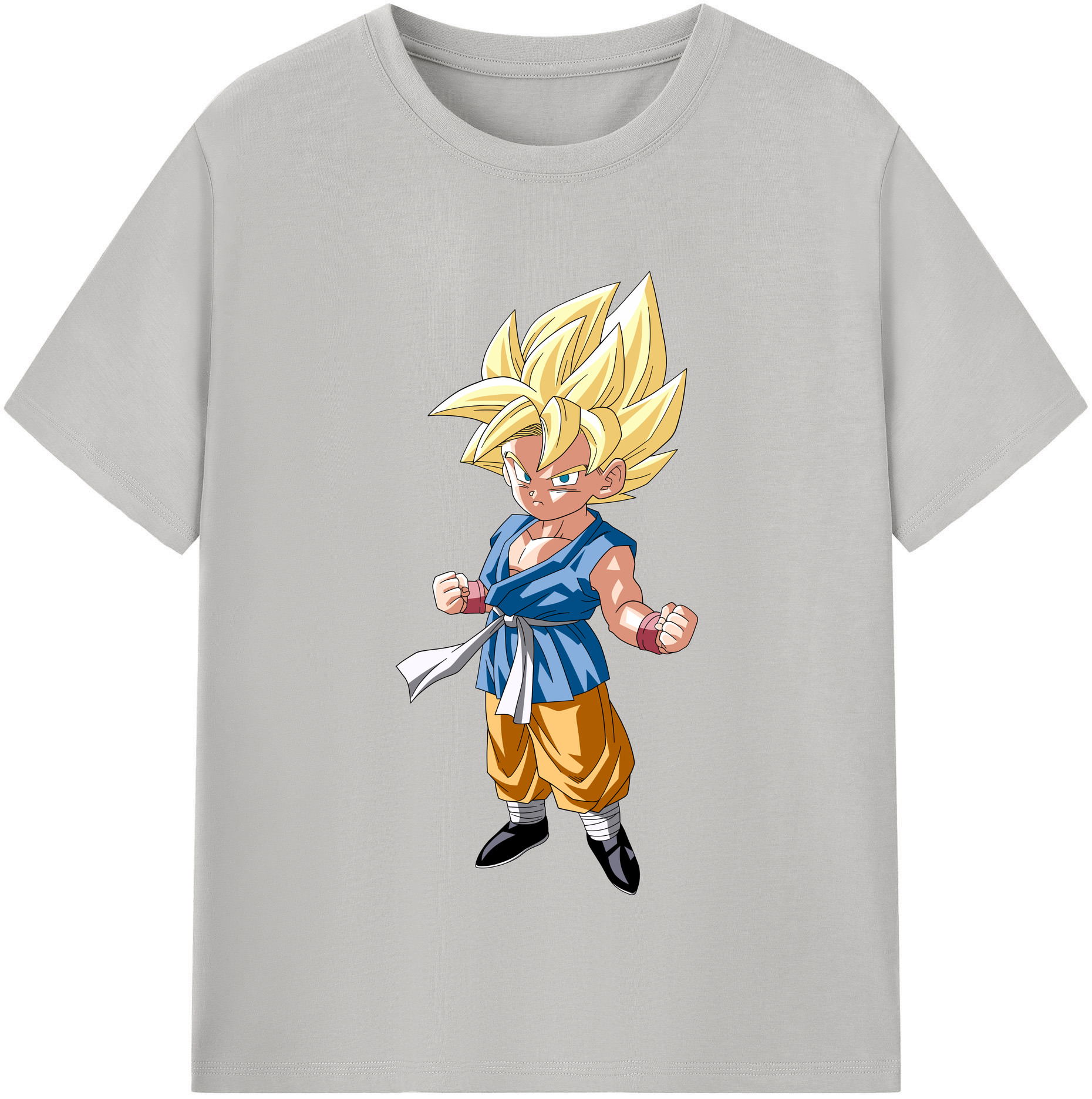 （画像用） ドラゴンボール 孫 悟飯（そんごはん）DRAGON BALL Son Gohan 綿100％半袖Tシャツ（フロントプリント）