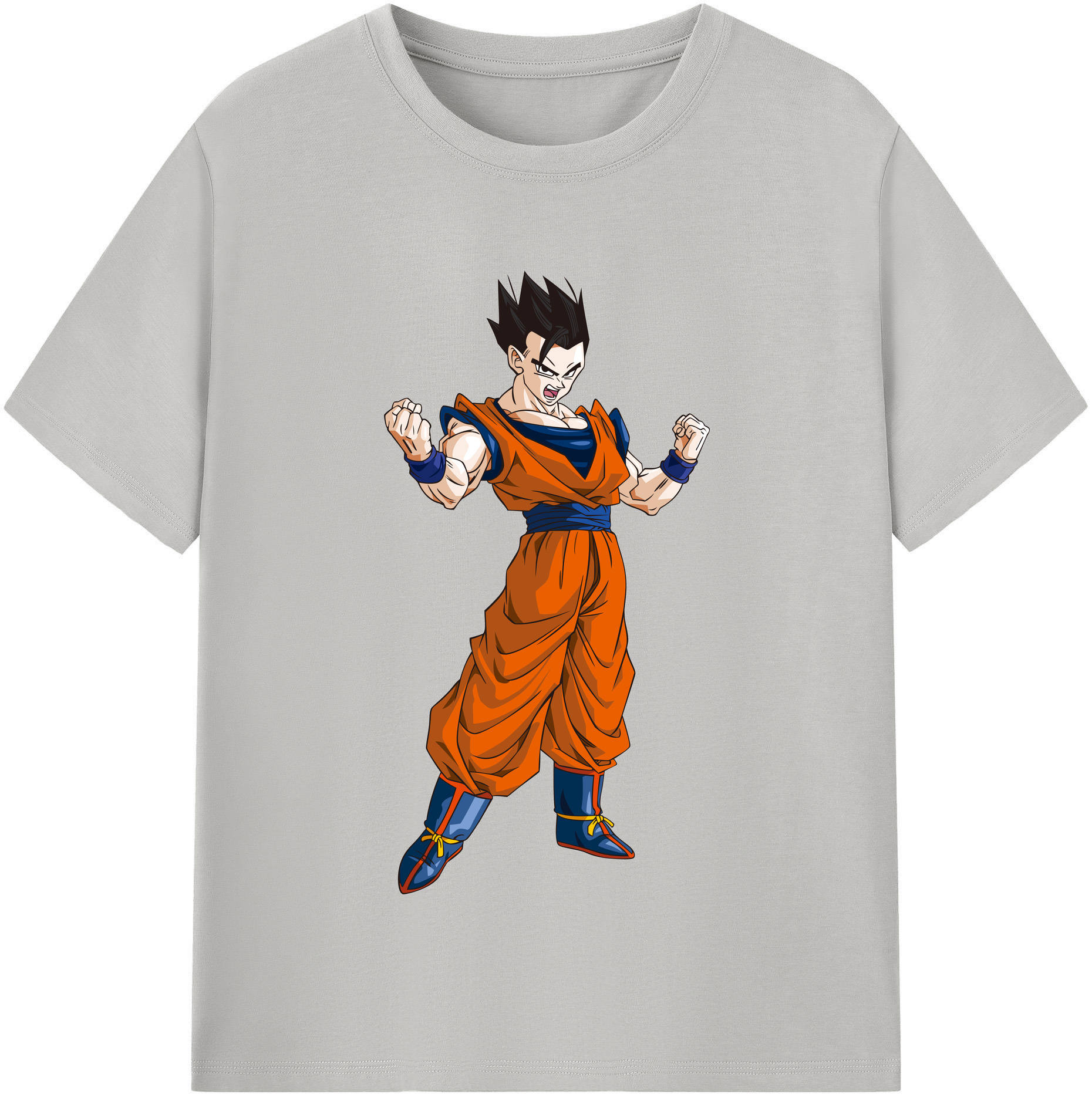 （画像用） ドラゴンボール 孫 悟飯（そんごはん）DRAGON BALL Son Gohan 綿100％半袖Tシャツ（フロントプリント）