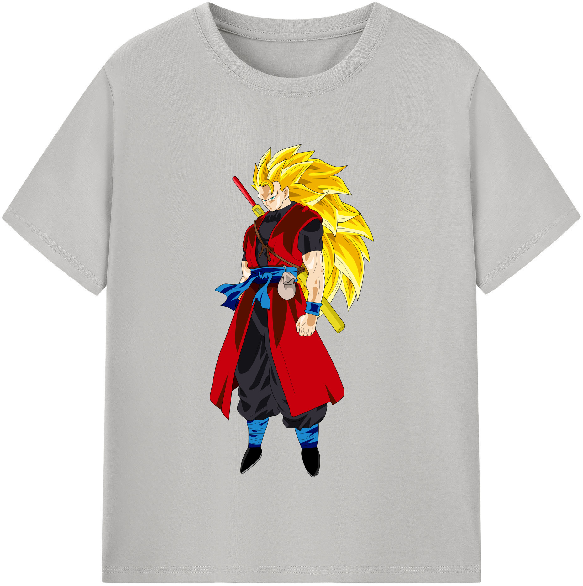 （画像用） ドラゴンボール トランクス（Torankusu）DRAGON BALL Trunks 綿100％半袖Tシャツ（フロントプリント）