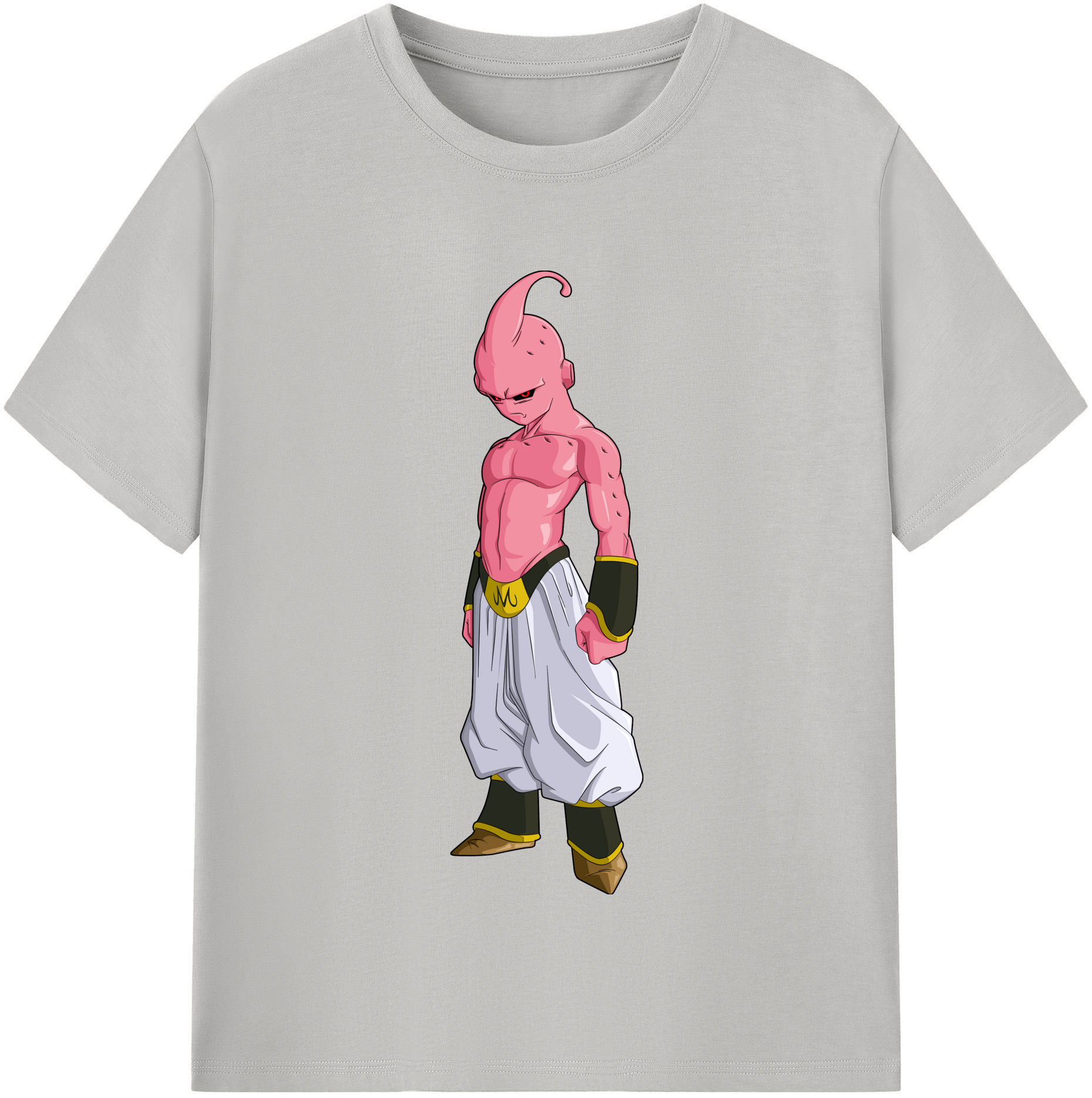 （画像用） ドラゴンボール 魔人ブウ DRAGON BALL Majin Buu 綿100％半袖Tシャツ（フロントプリント）